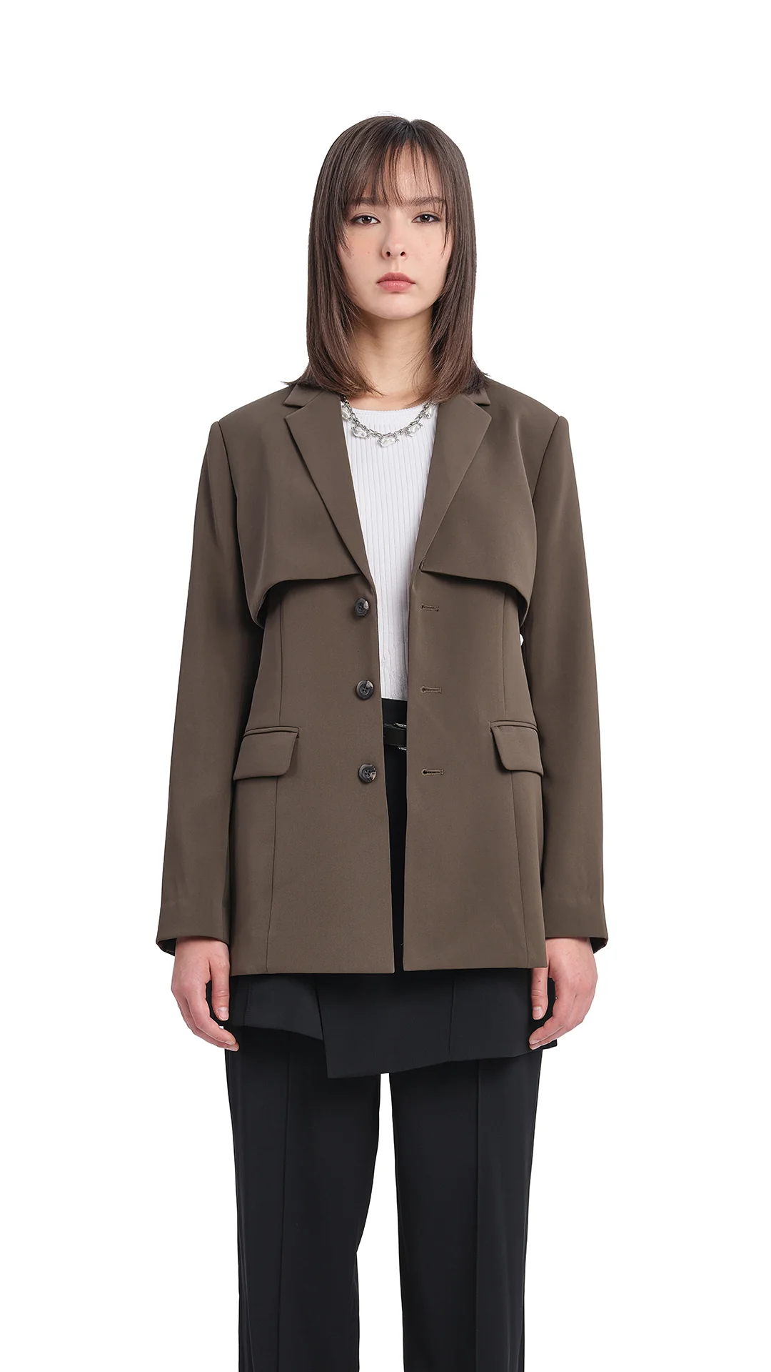 Cut Out Blazer - Umamrii
