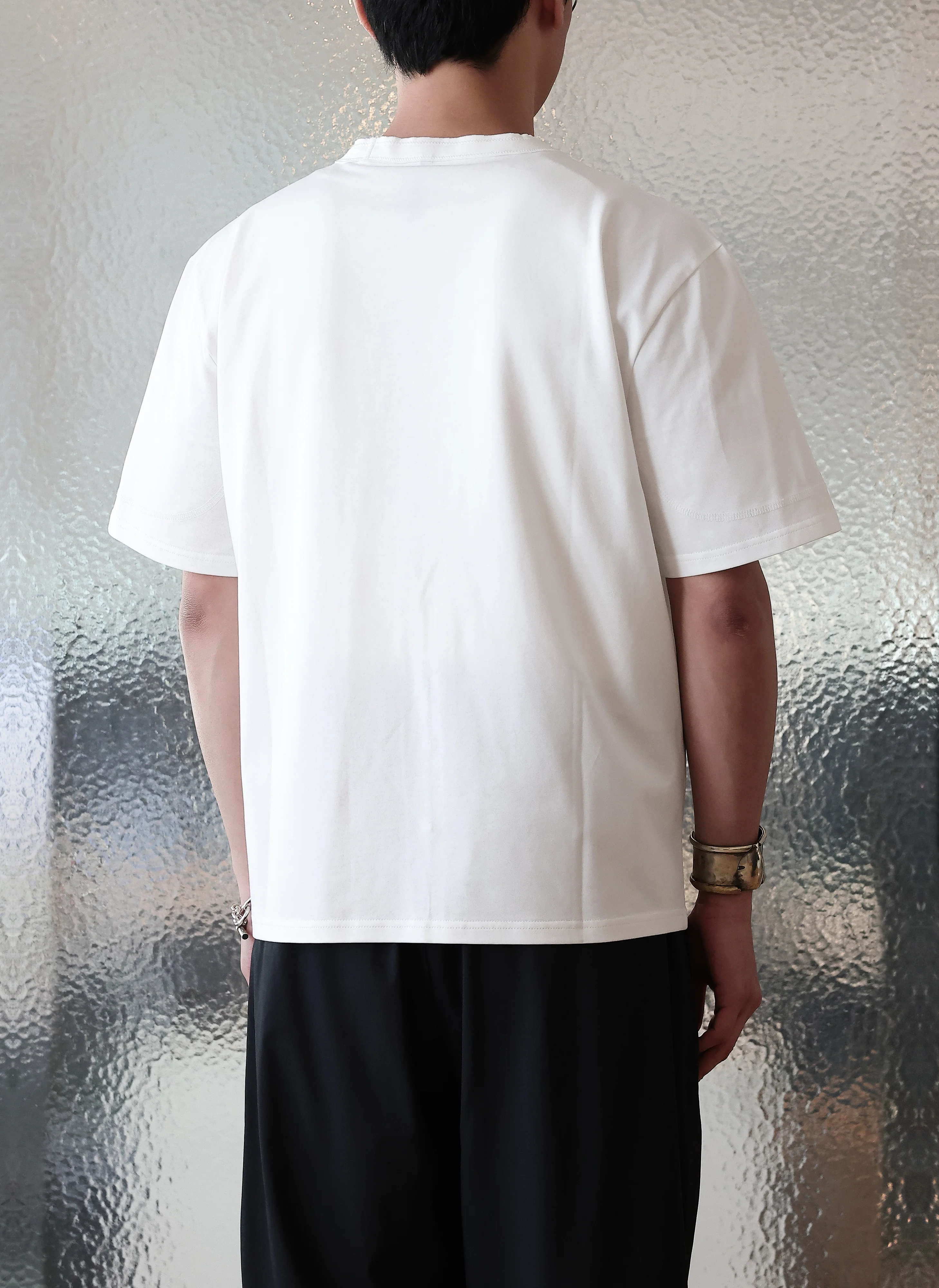 Mercerized Cotton T-shirt - Umamrii