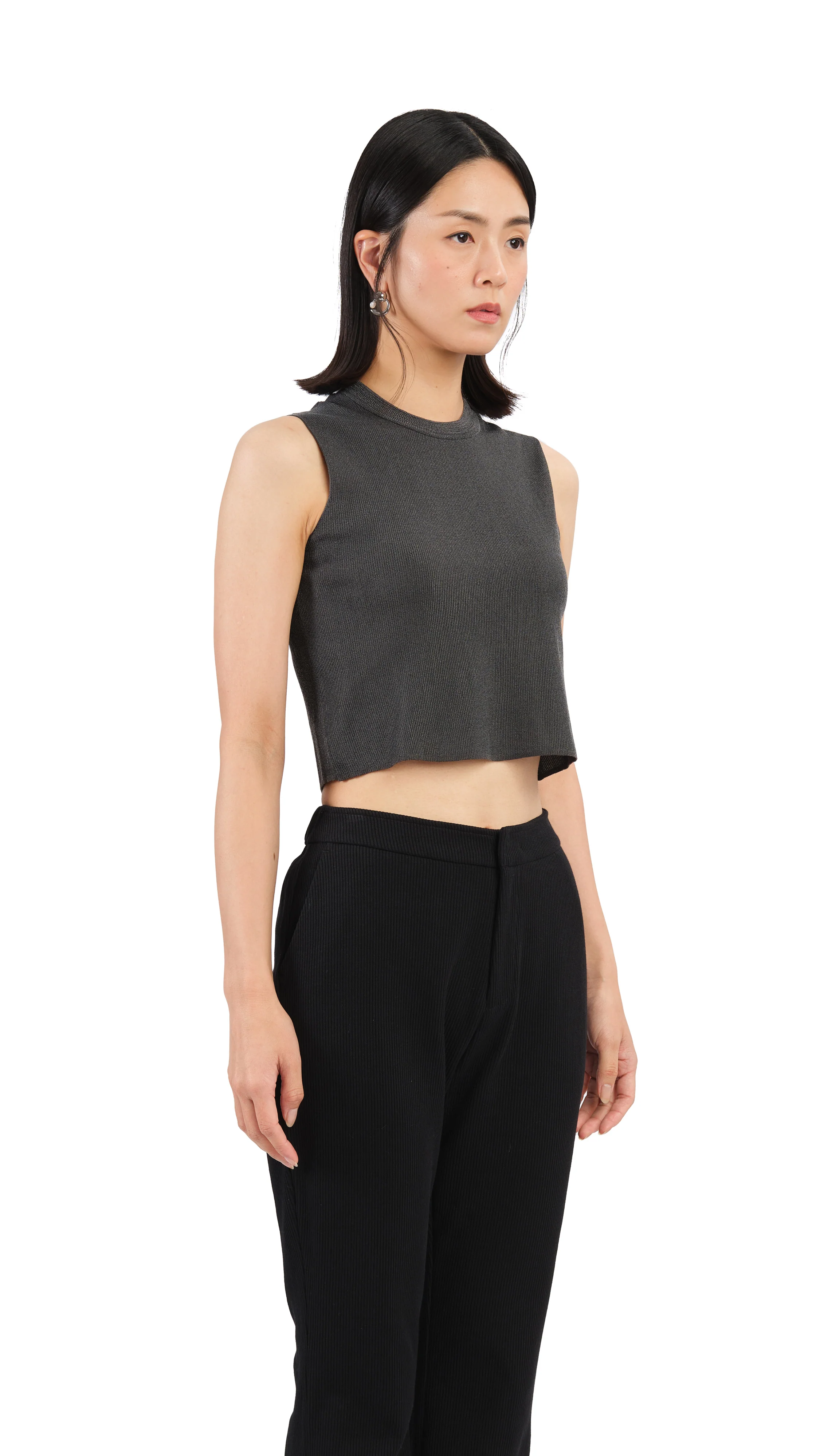 Sheer Knit Vest - Umamrii