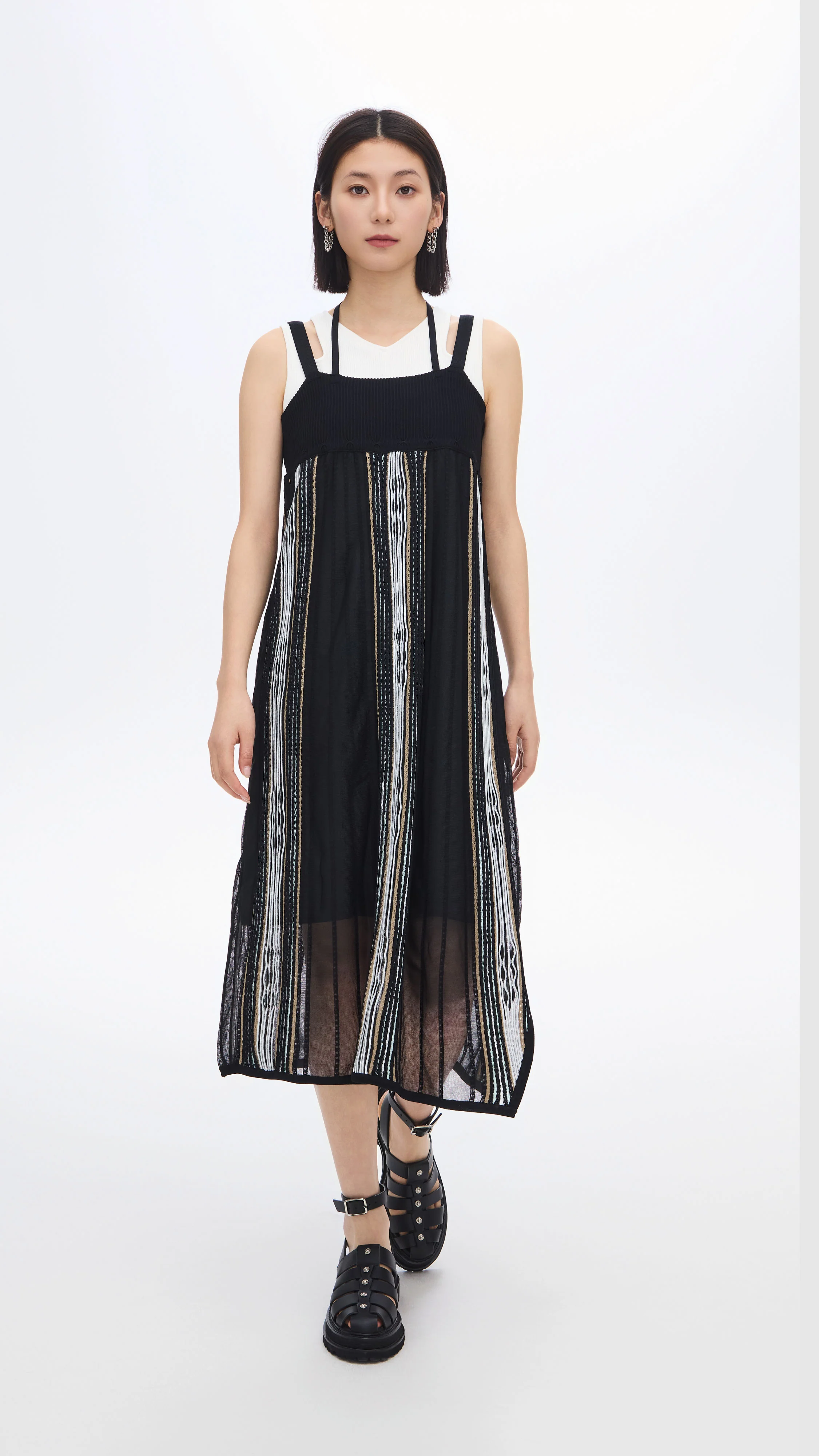 Pattern Knit Dress - Umamrii