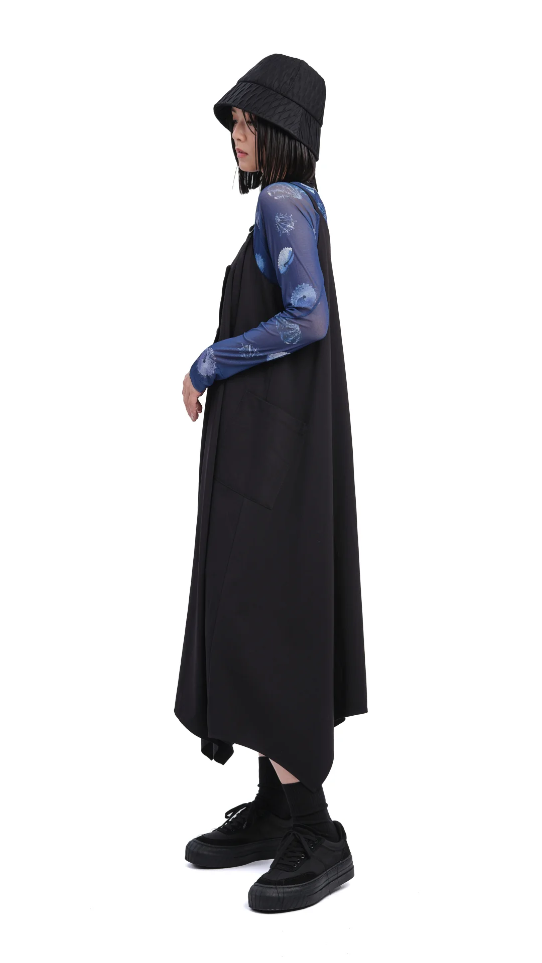 Wrinkled Beauty Tulip Hat - Umamrii