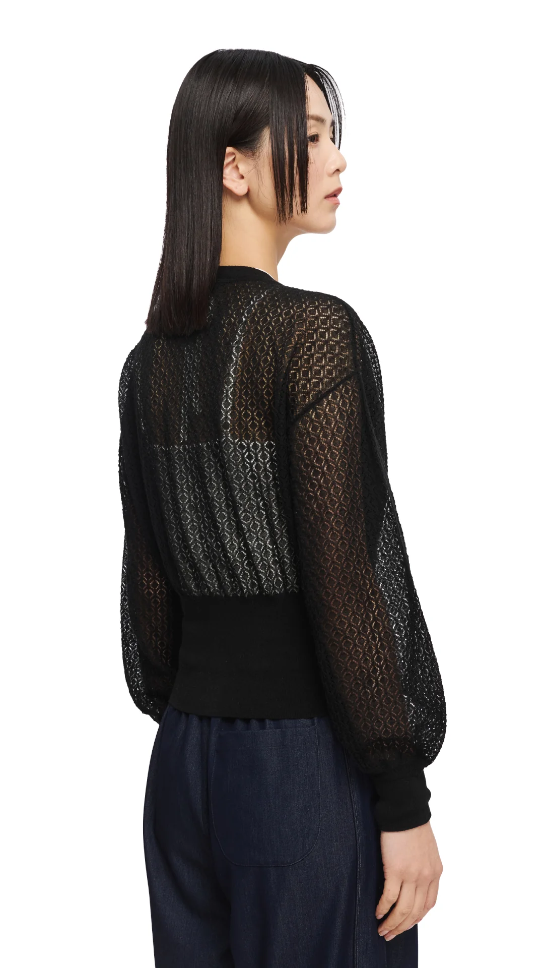 Lace Knit Cardigan - Umamrii