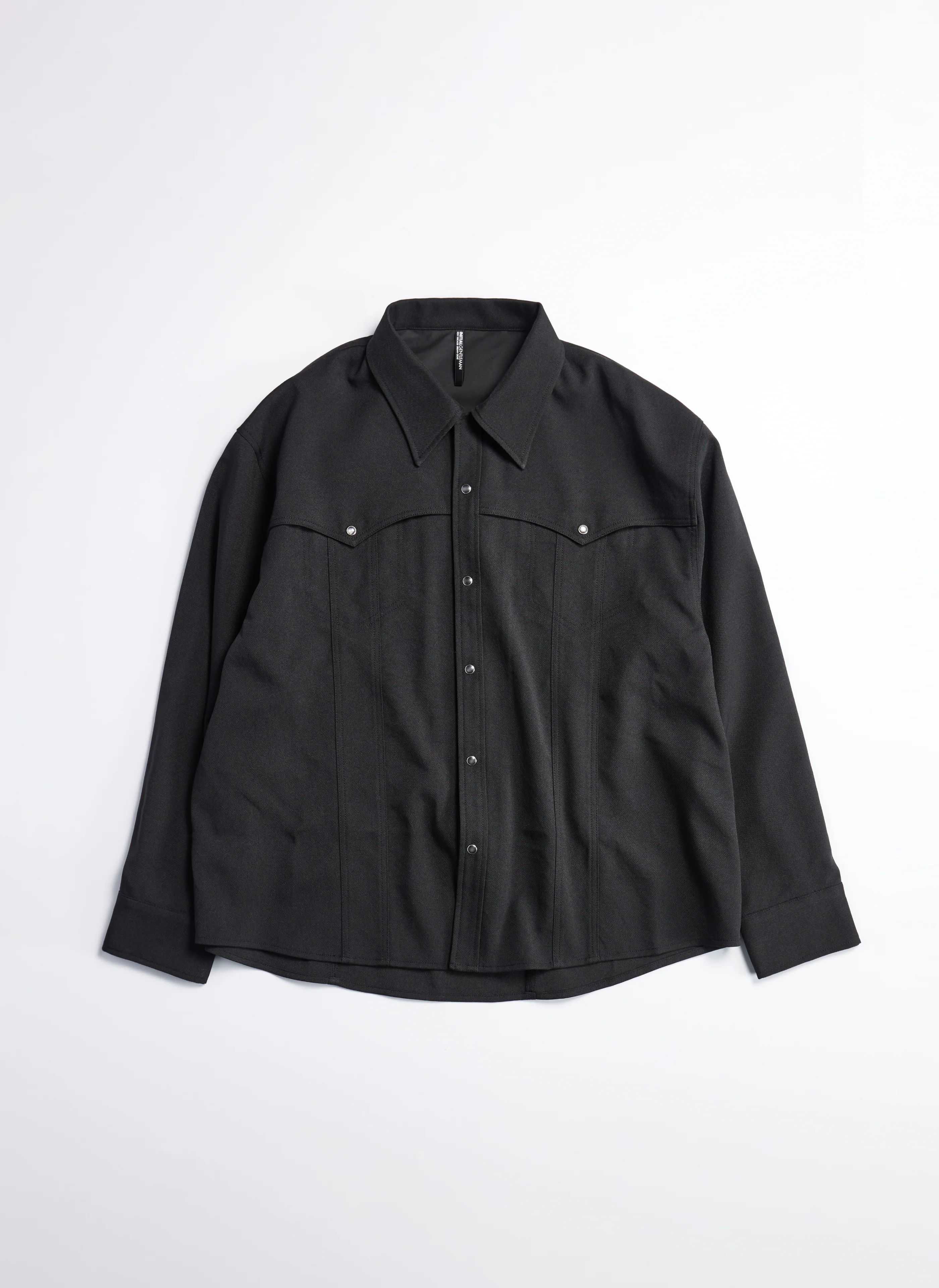 Wool Like Polyester Western Shirt Jacket - Umamrii