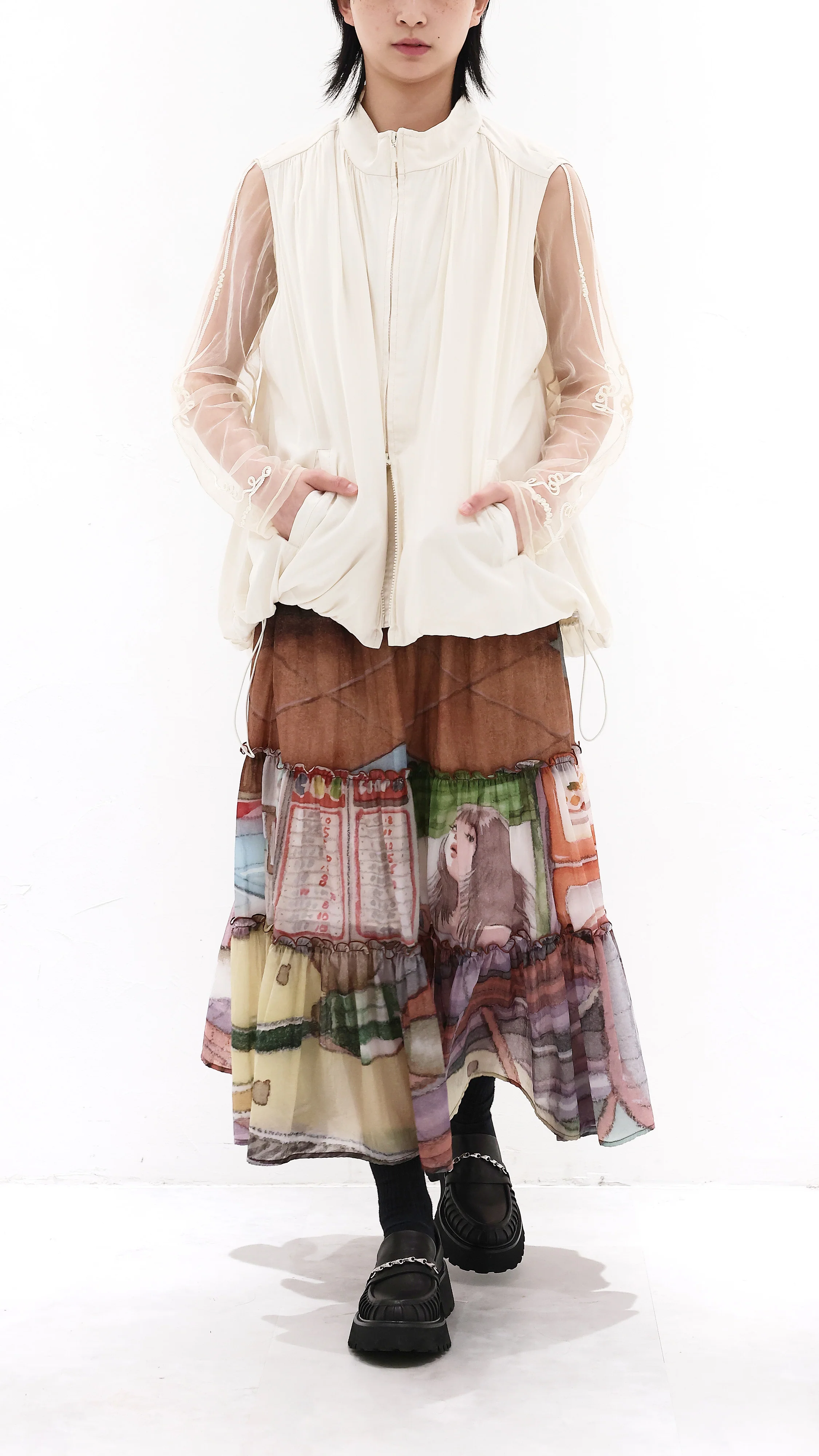 Western Bolero Sheer Tight Top - Umamrii