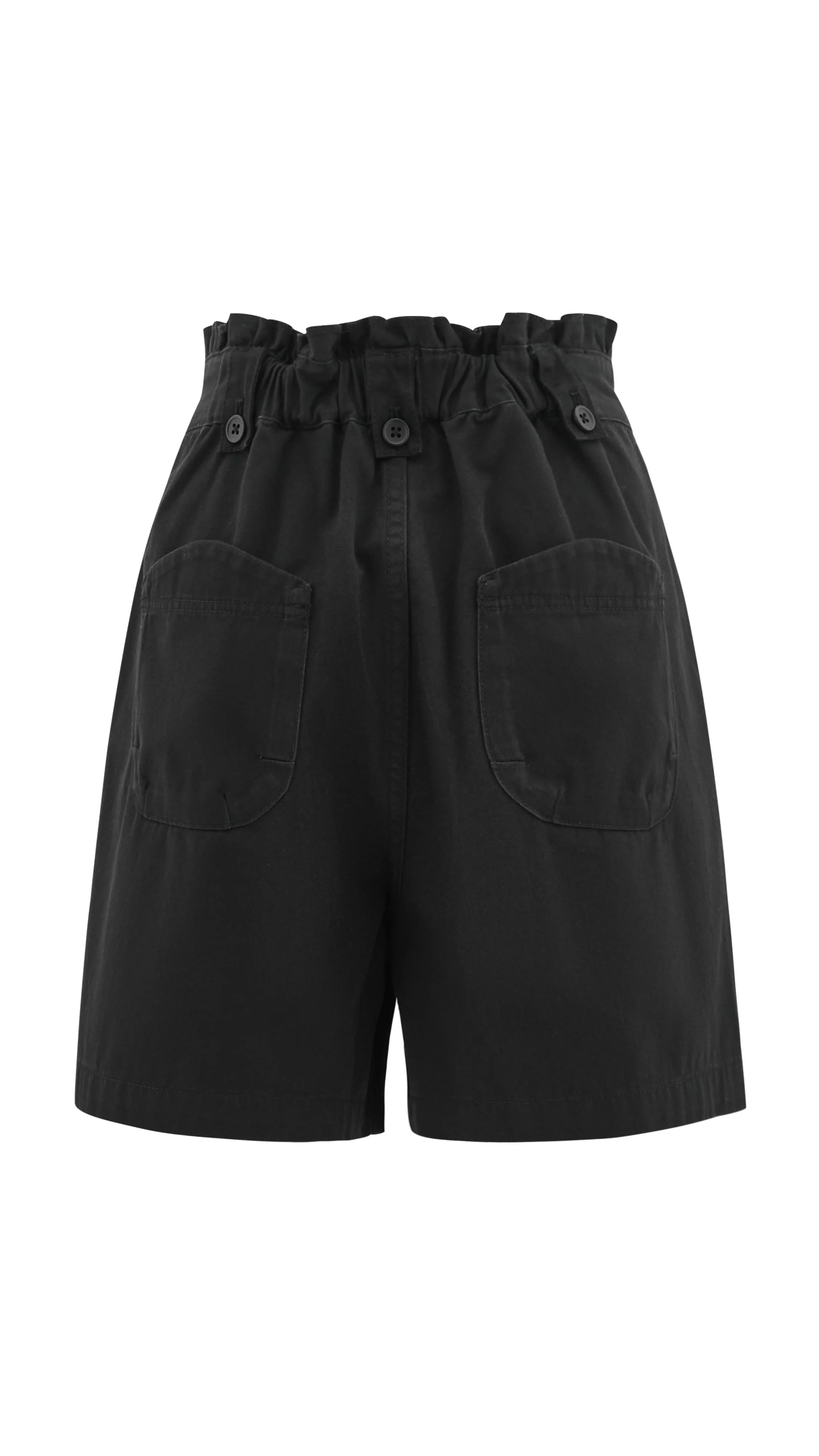 Ruffles Trim Waist Shorts - Umamrii