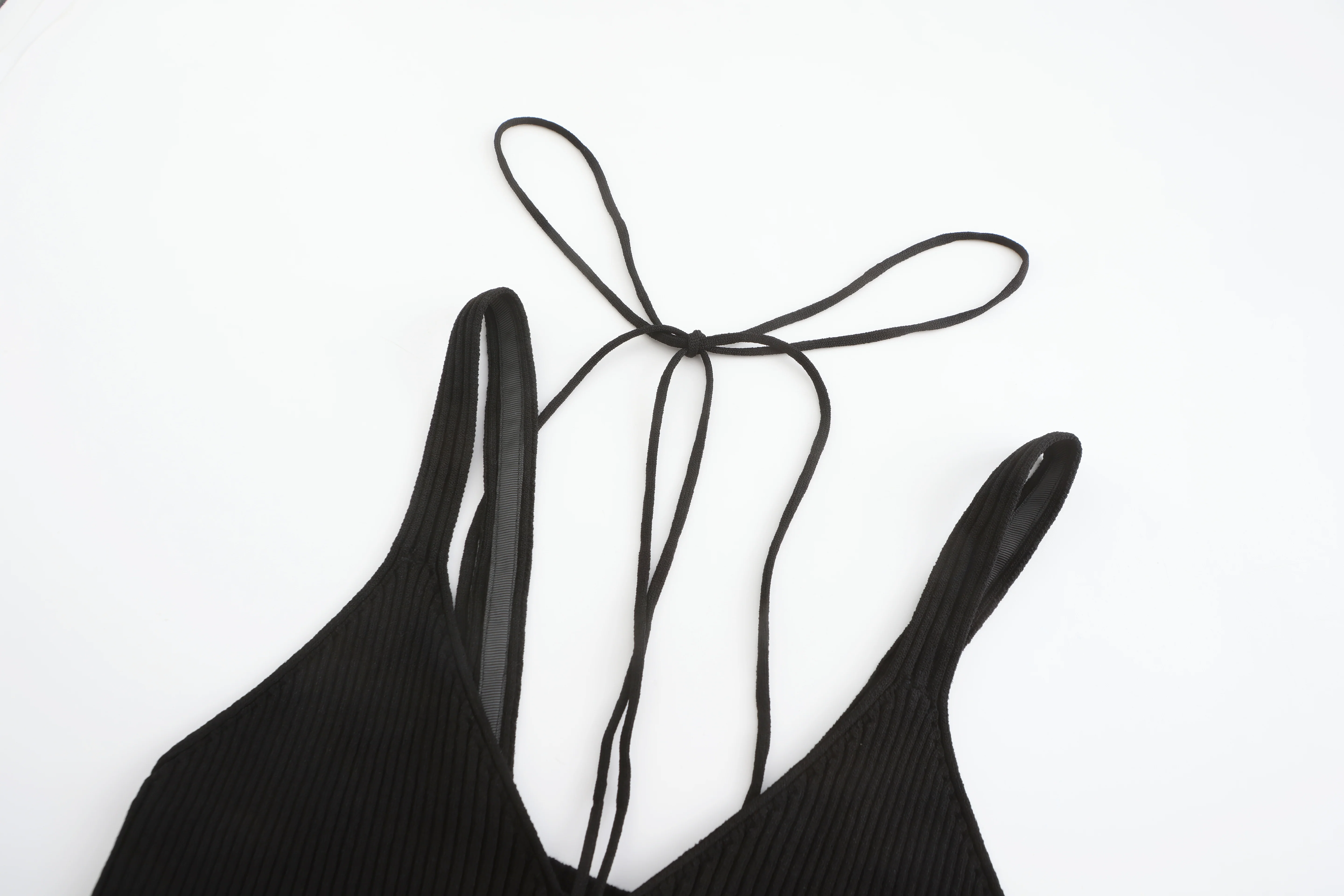 Lace-Up Knit Vest - Umamrii