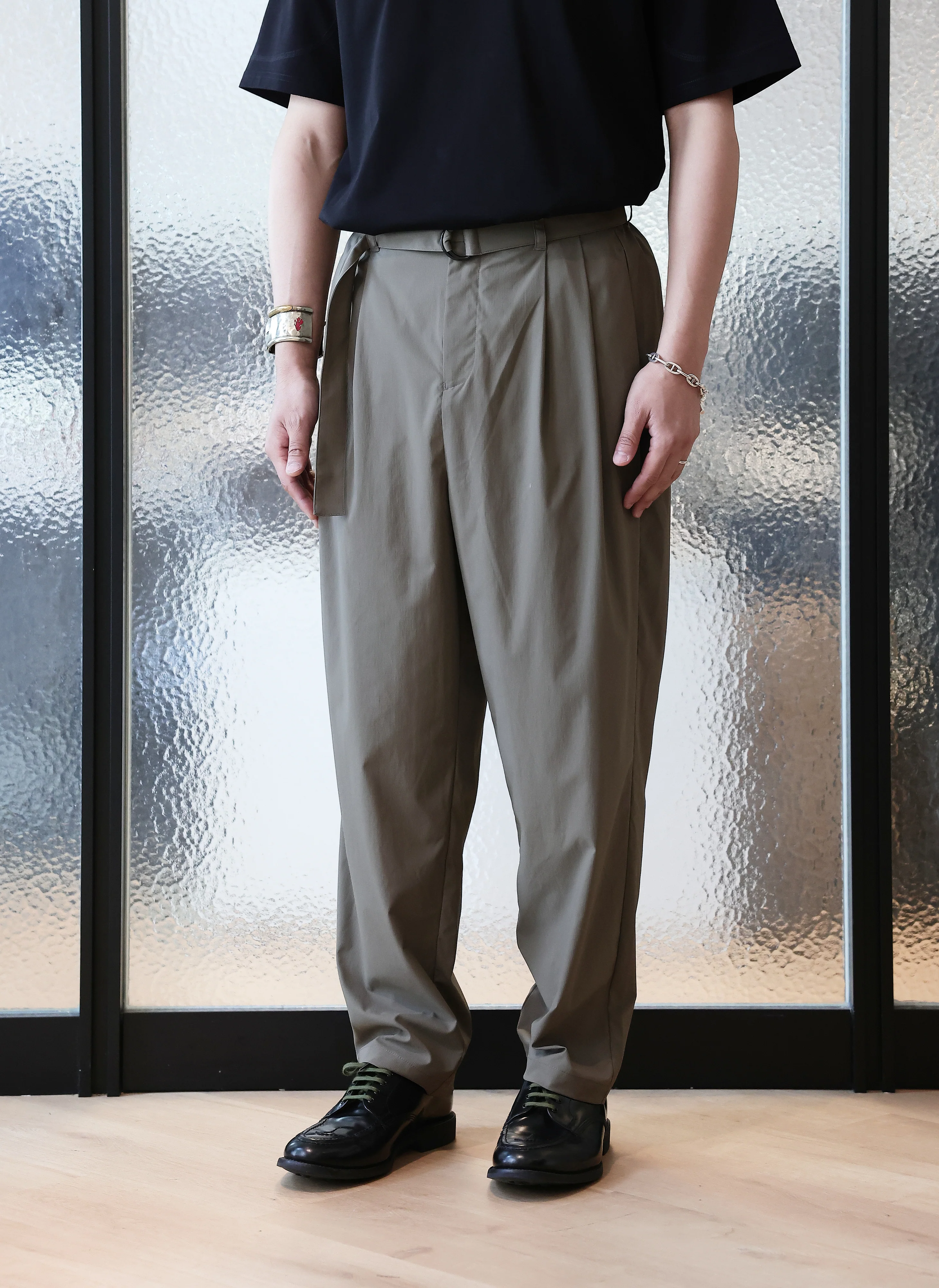 Ripstop Wide Tapered Pants - Umamrii