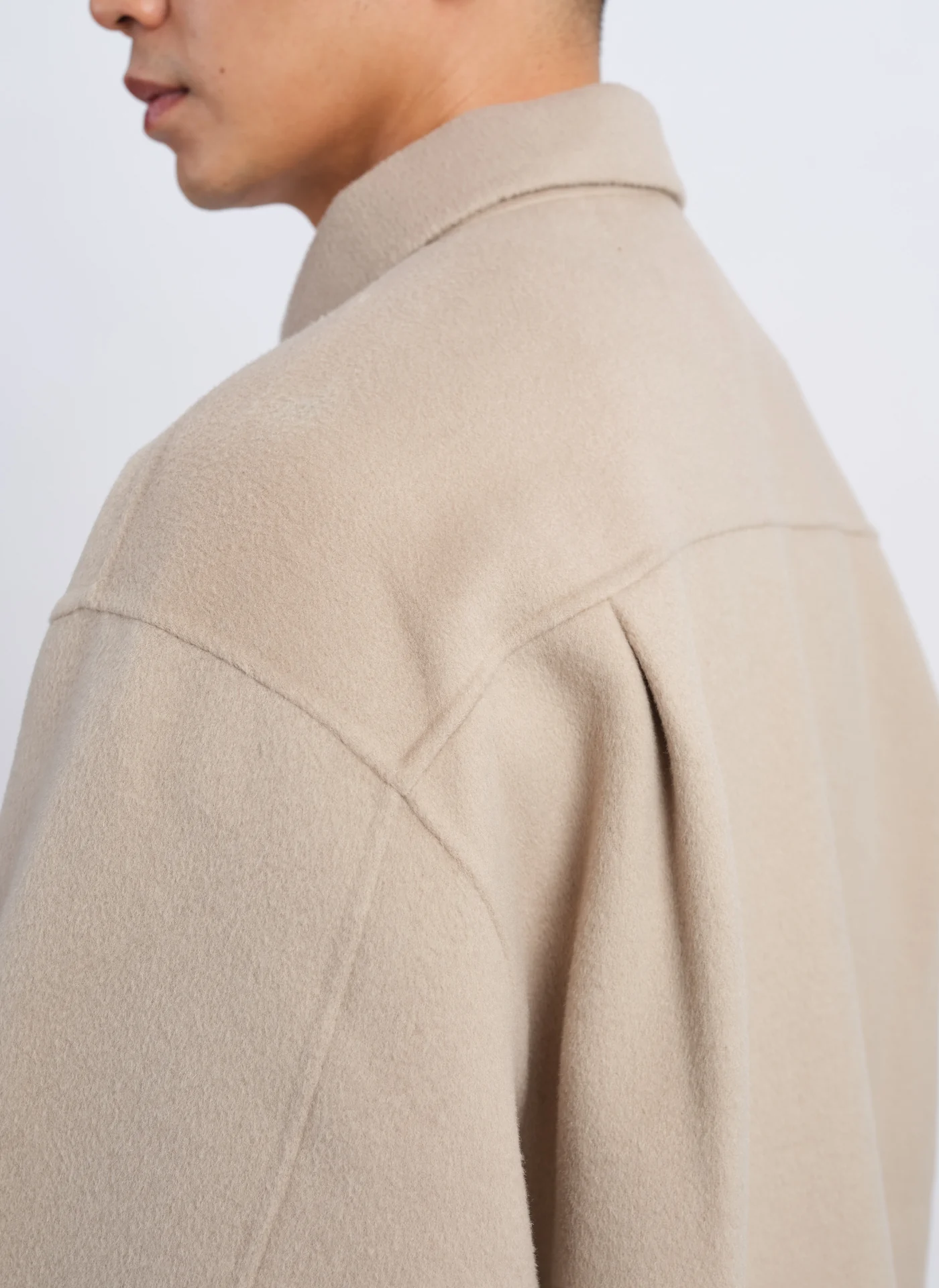 W.R Wool Cashmere Shirt Jacket - Umamrii