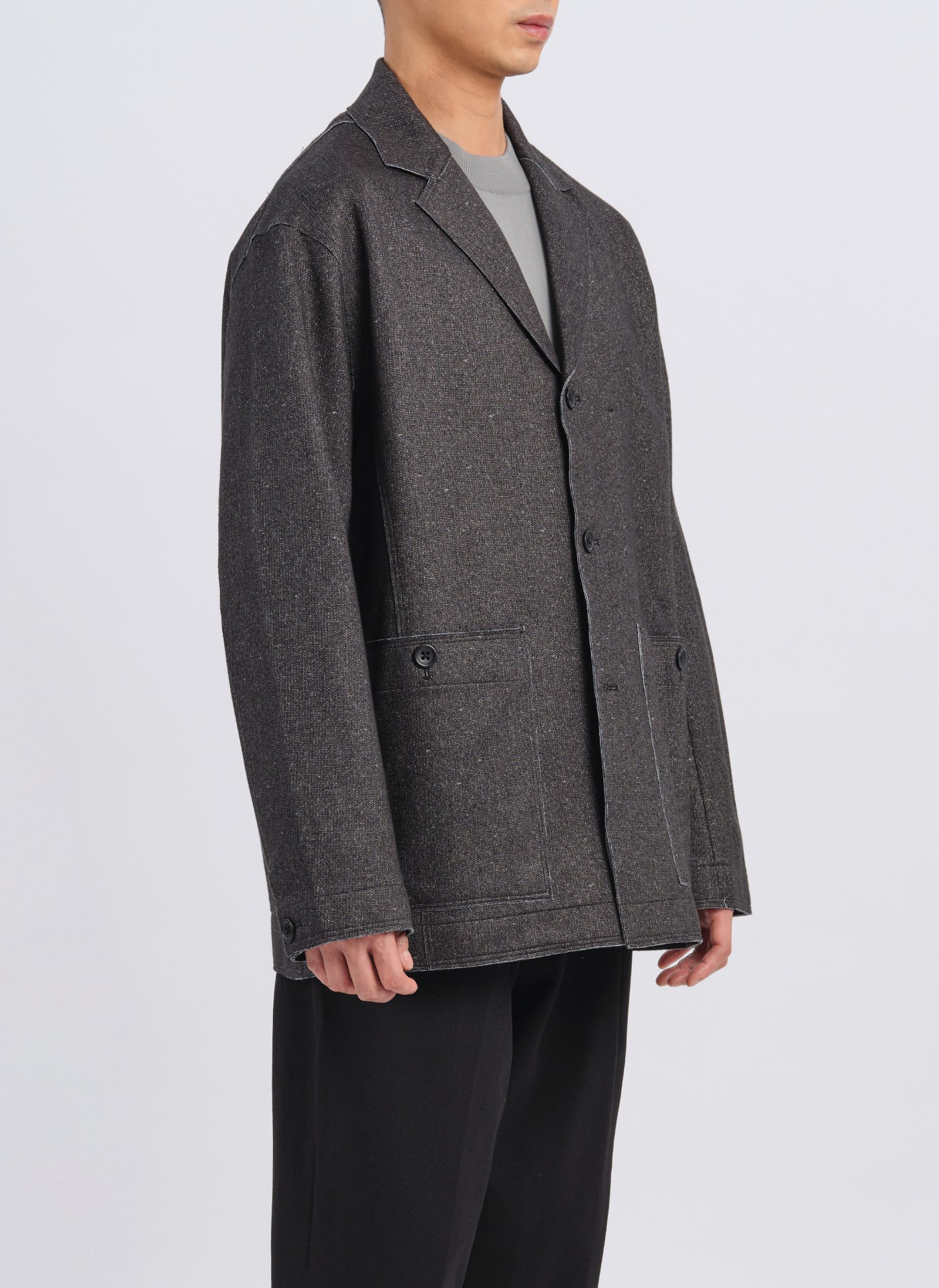 3D Printing Down Fabric Soft Blazer - Umamrii