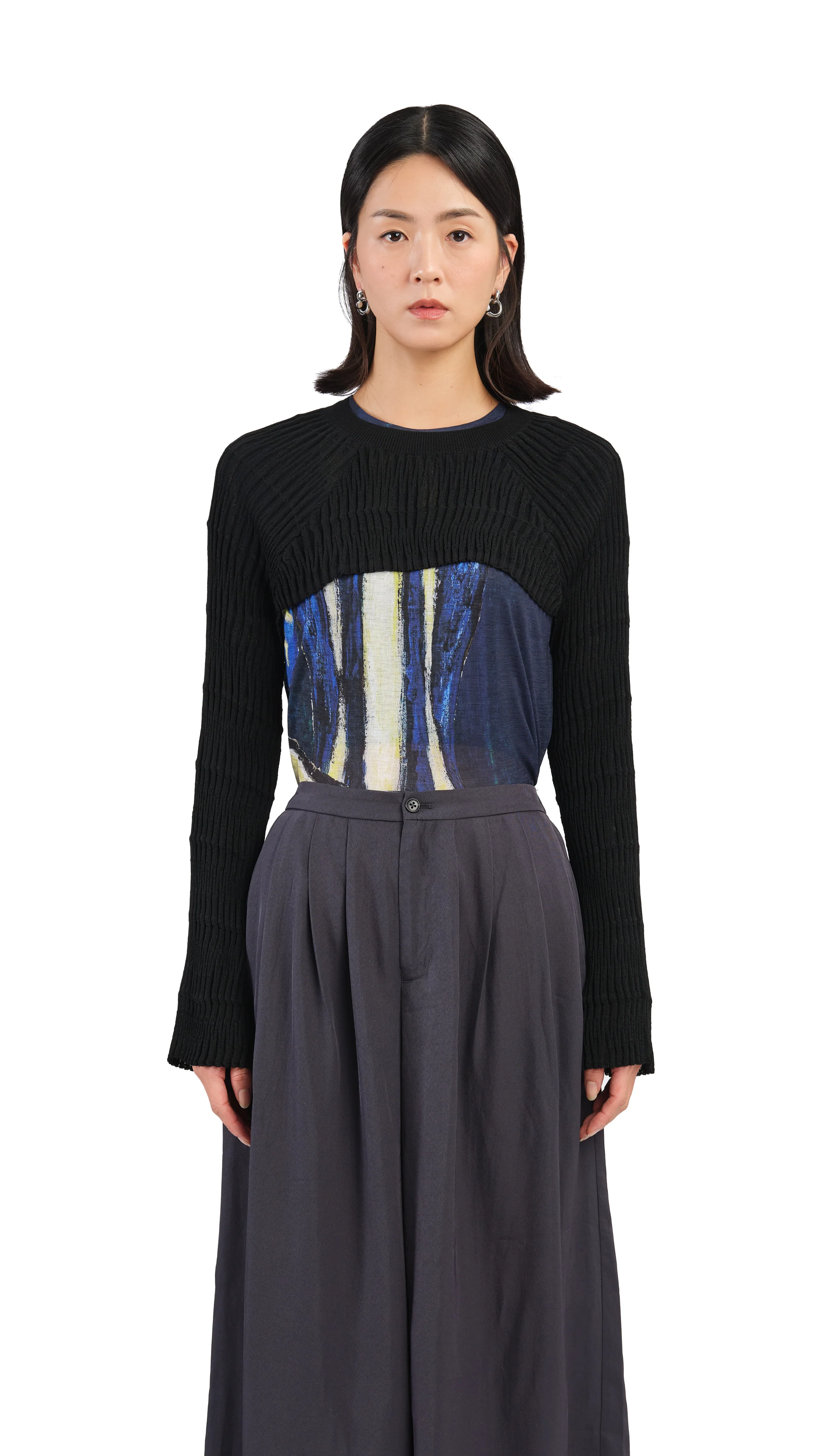 Cropped Sweater - Umamrii