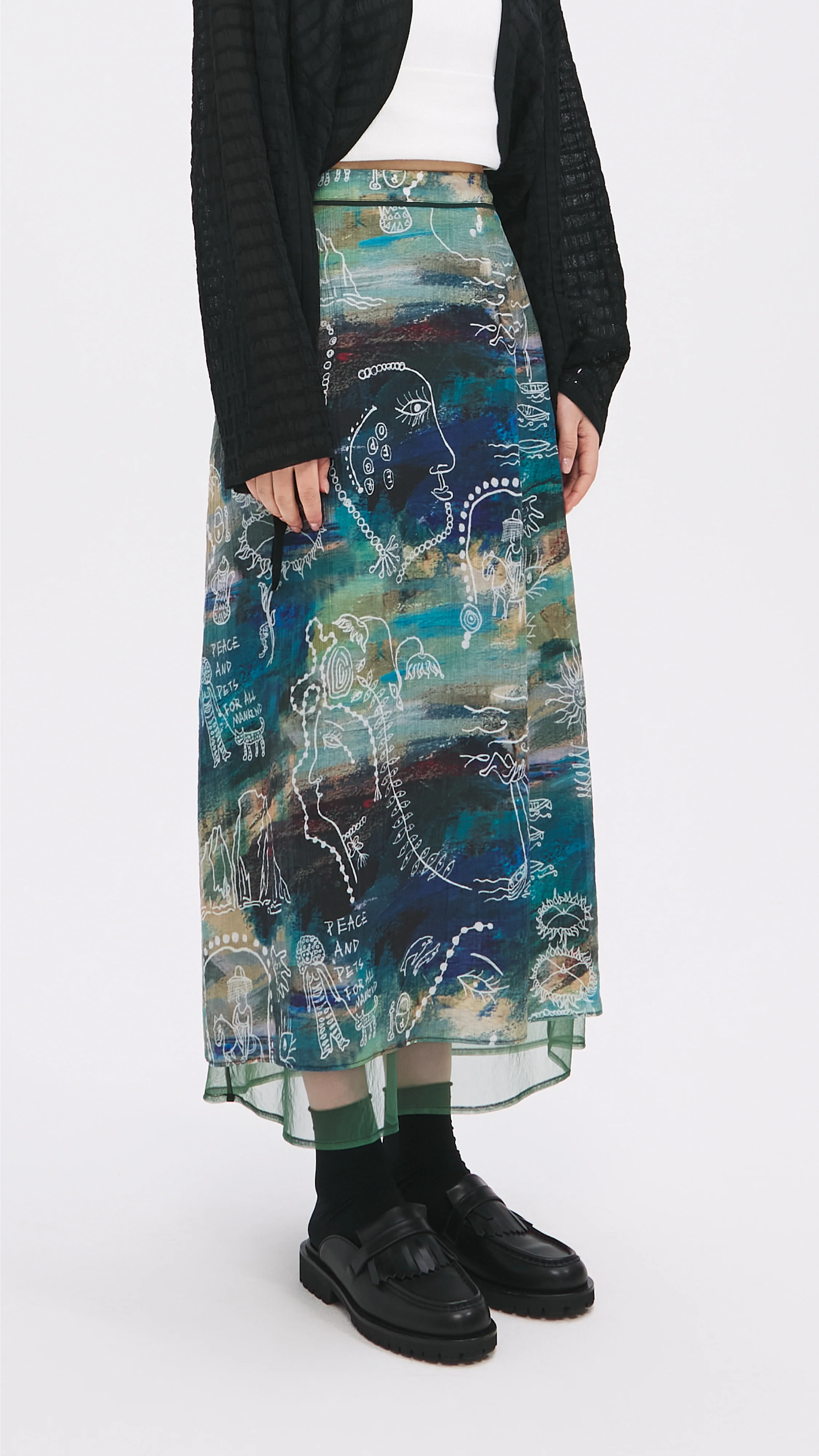 Pattern Skirt - Umamrii