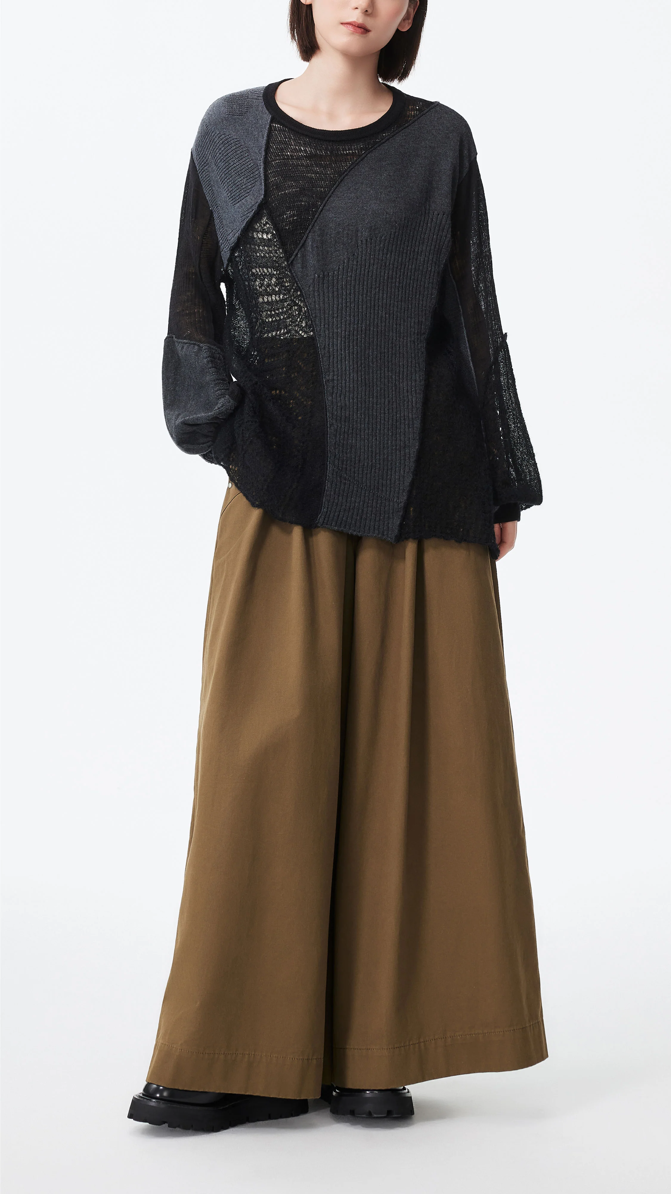 Wide-Leg Pants - Umamrii