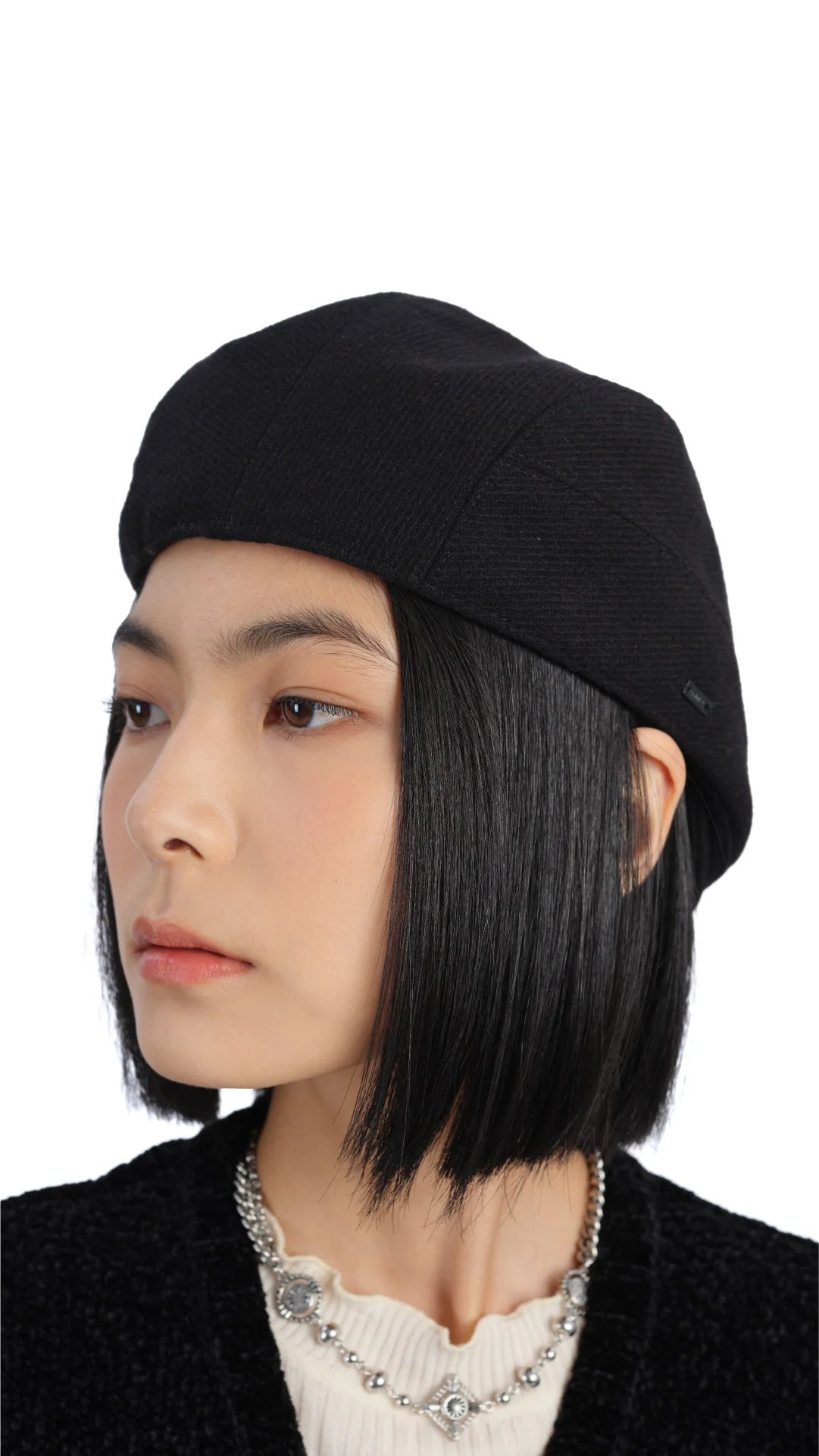 Wider Wool Flat Cap - Umamrii