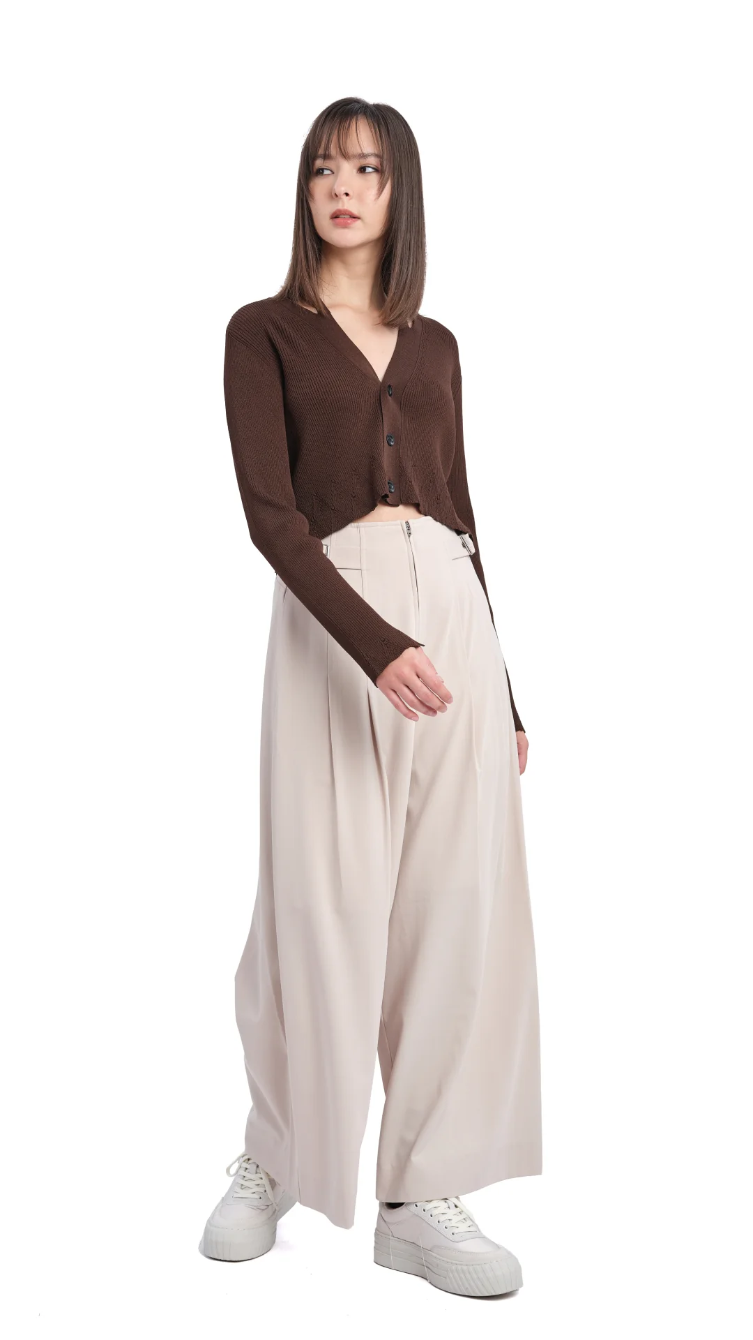 Cutout Cardigan - Umamrii