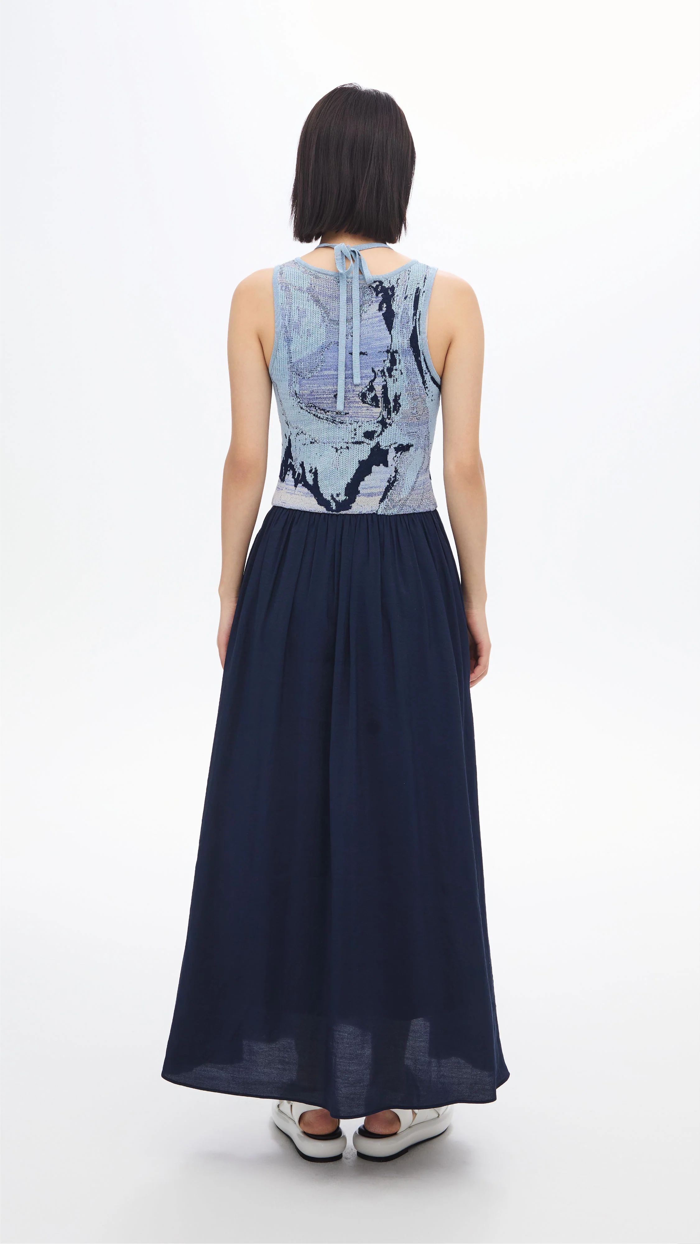 Jacquard 2 in 1 Dress - Umamrii