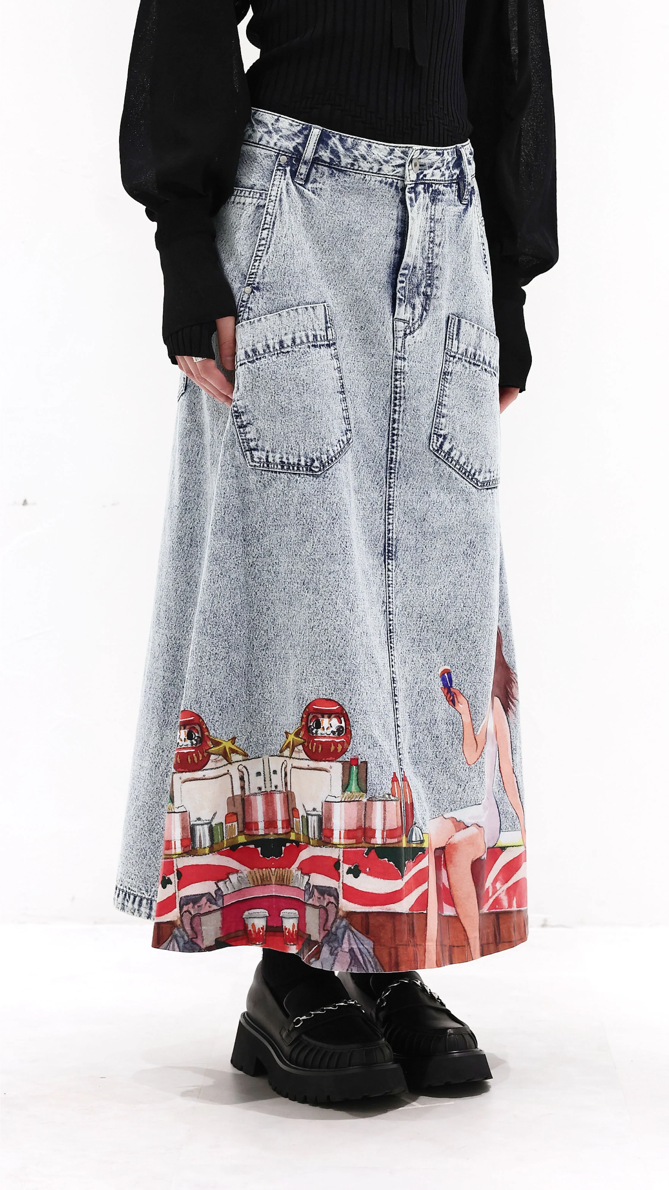 INITIAL x Little Thunder Anime Skirts - Umamrii