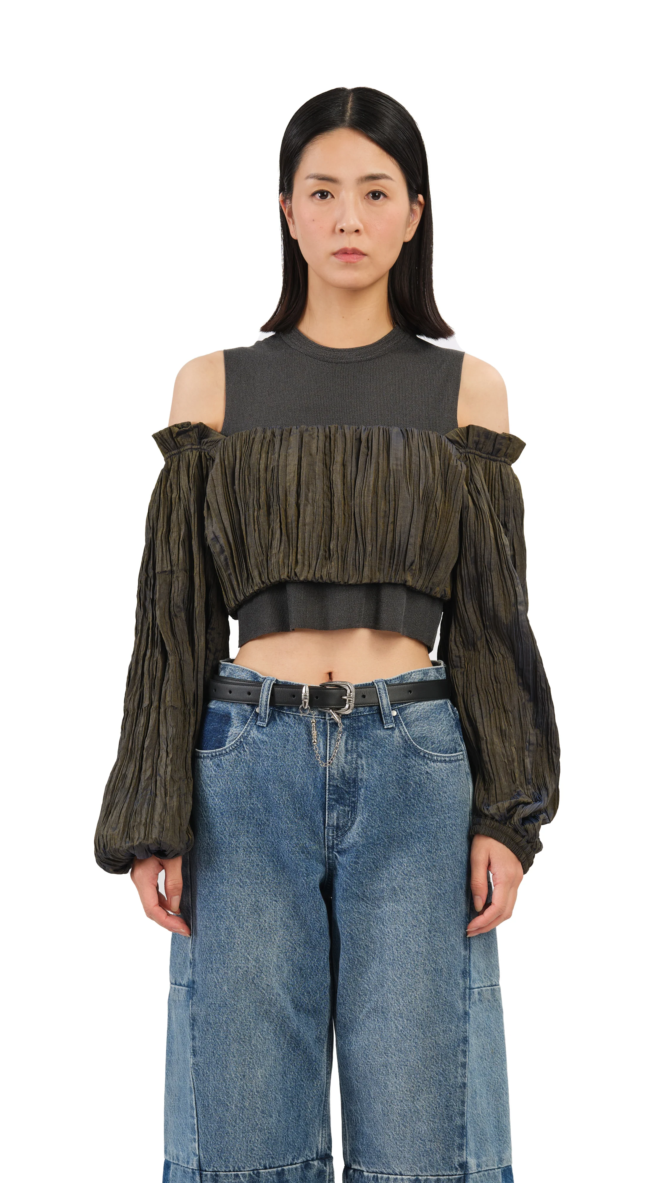 Bubble Sleeves Top - Umamrii