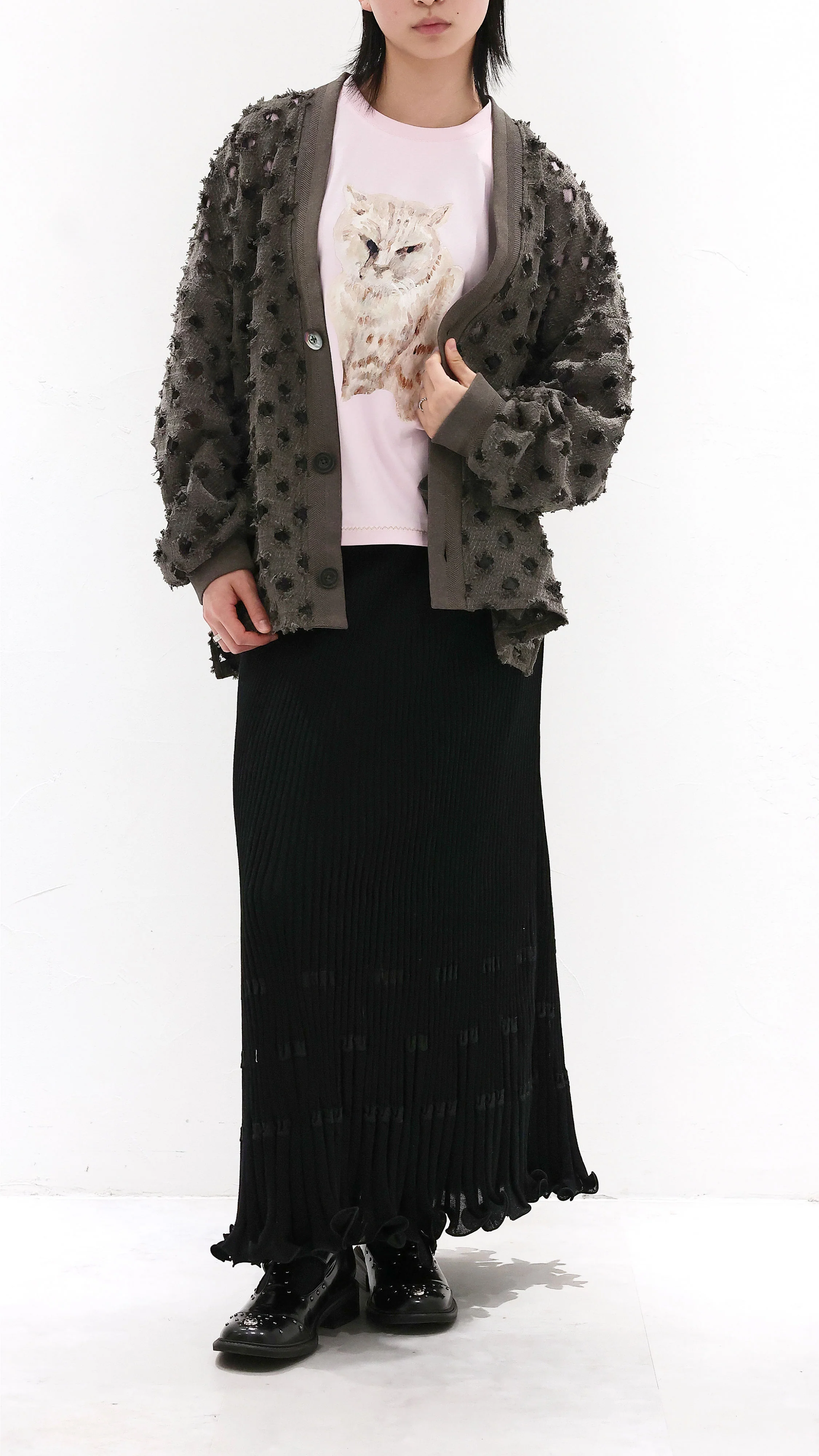 Fish Tail Knit Skirt - Umamrii