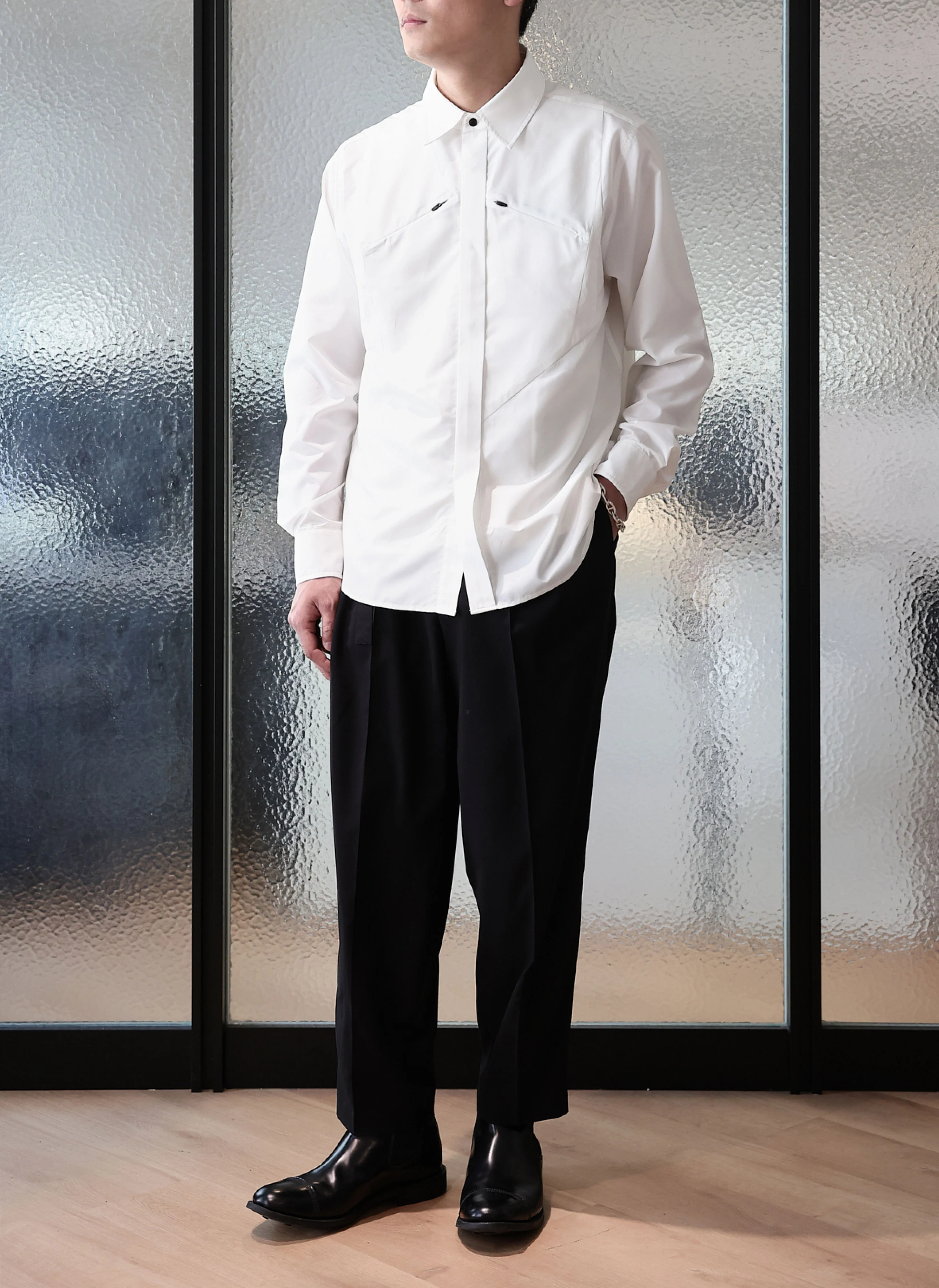 Minotech Snap Button Shirt Jacket - Umamrii