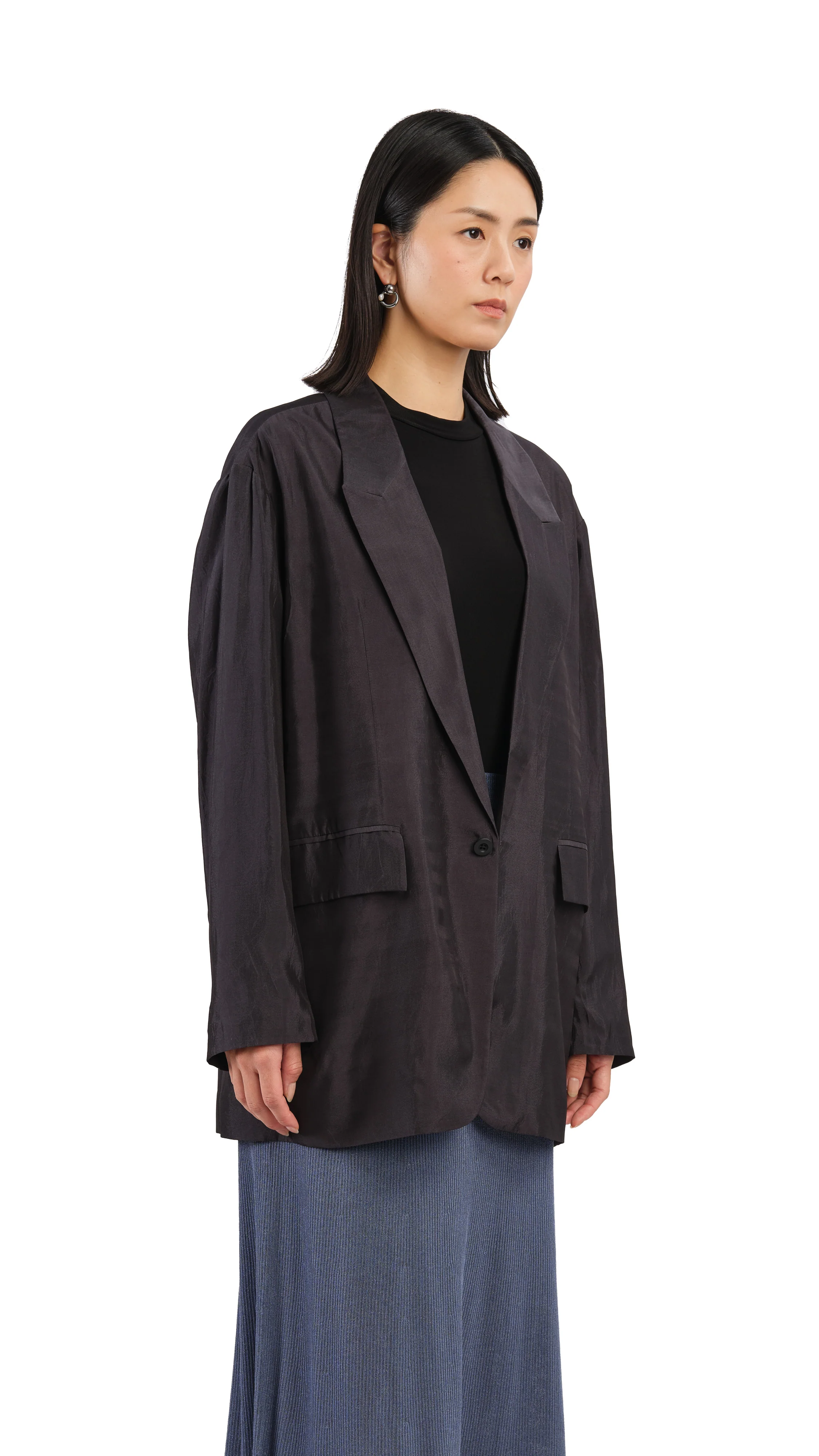 Loose-Fit Blazer - Umamrii