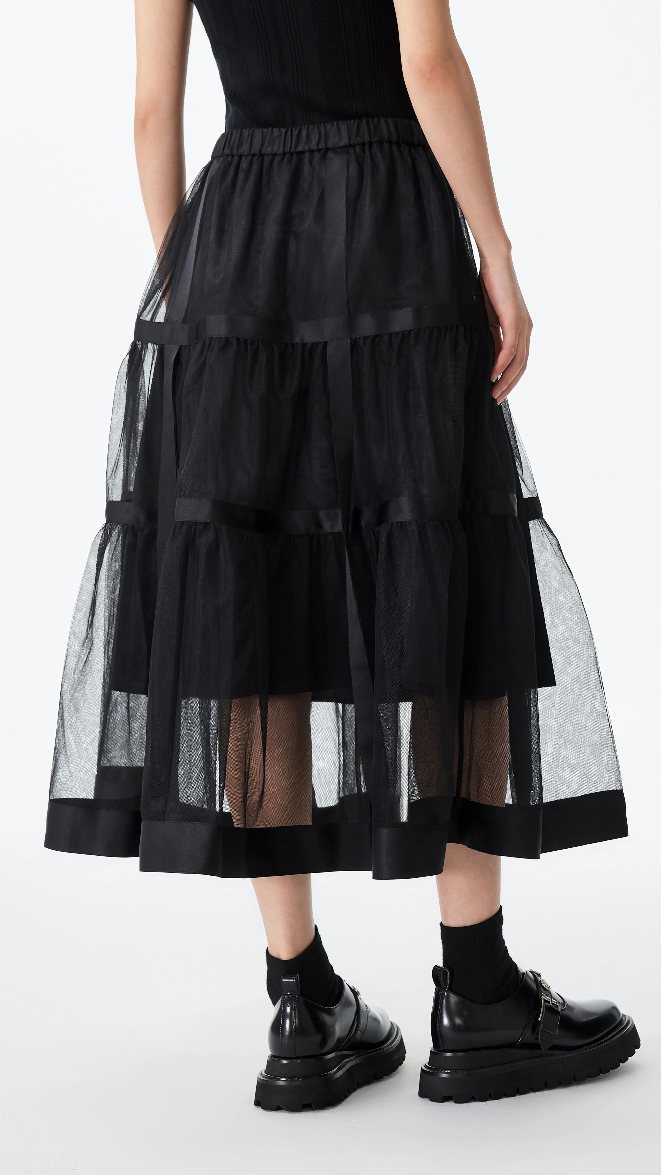 Tulle with Satin Skirt - Umamrii