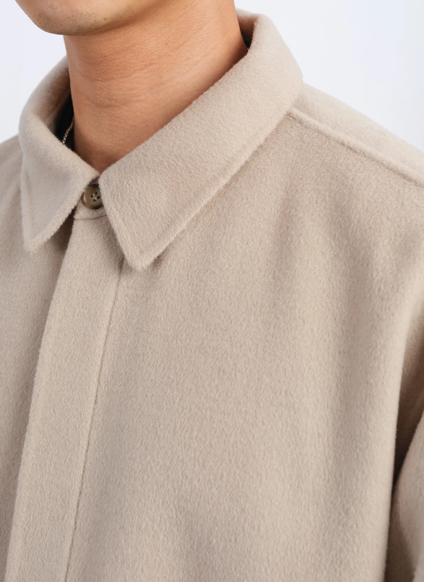 W.R Wool Cashmere Shirt Jacket - Umamrii