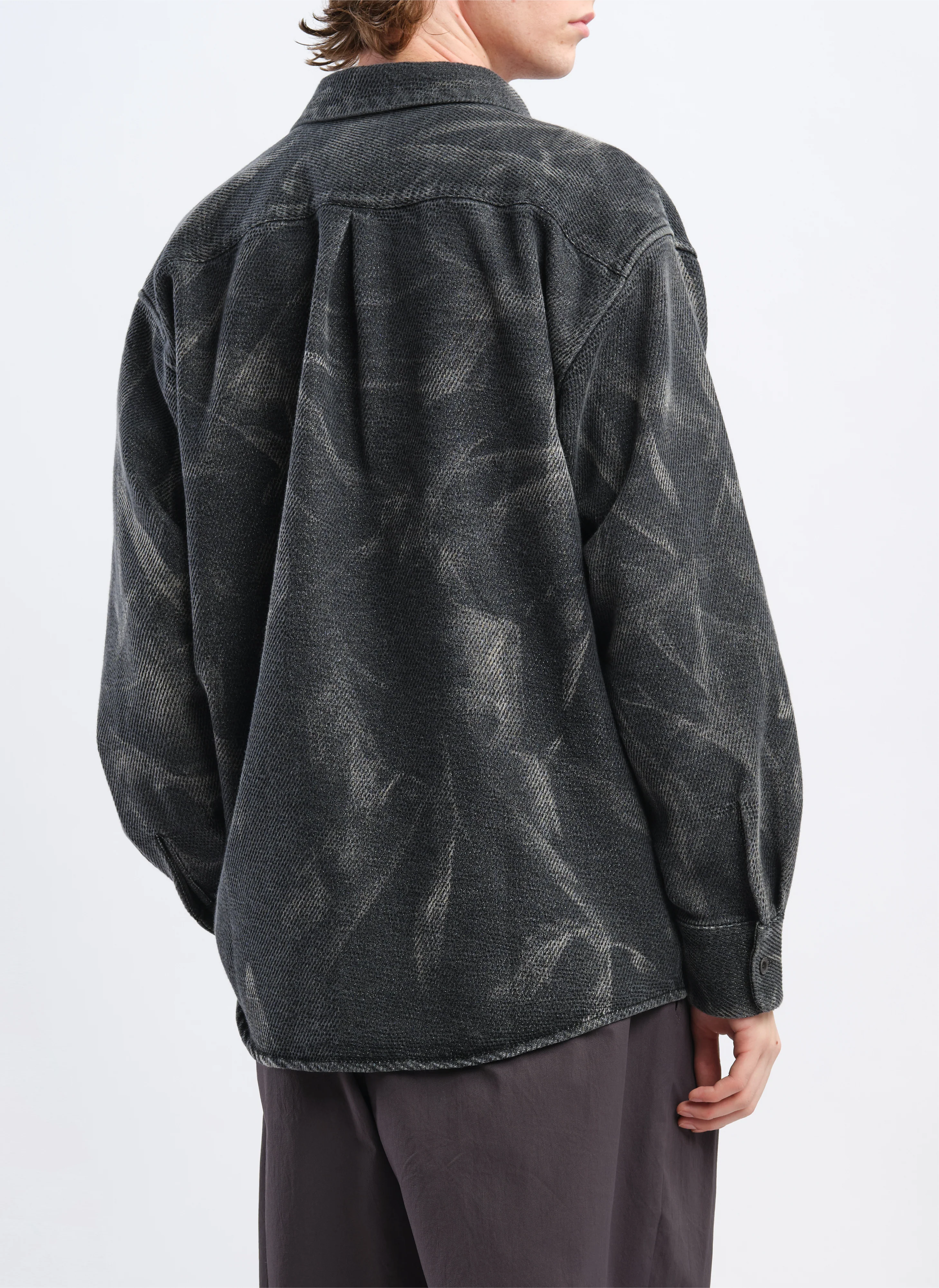 Cotton Polyester Jersey Shirt Jacket - Umamrii