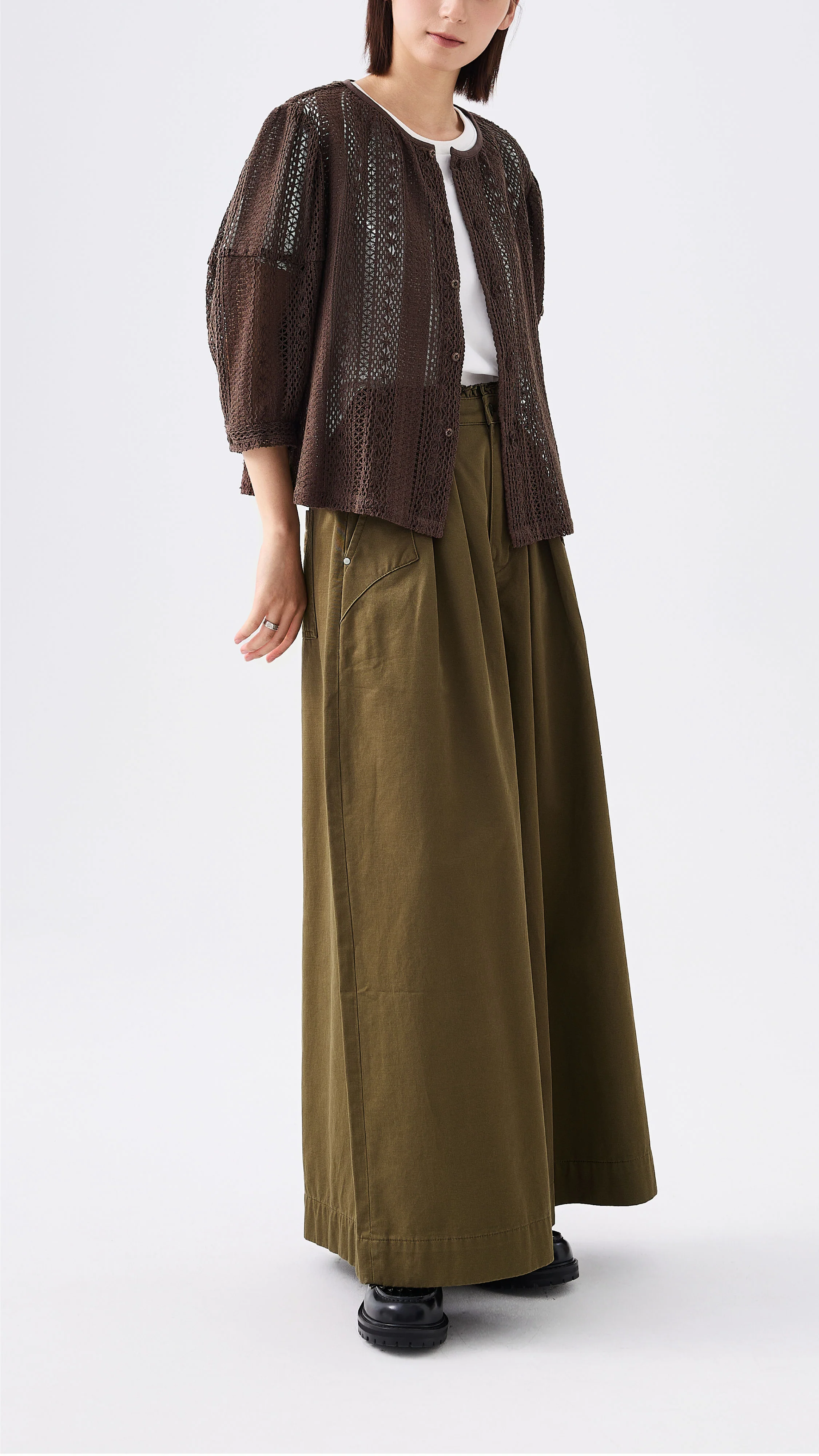 Doll Sleeves Lace Jacket - Umamrii