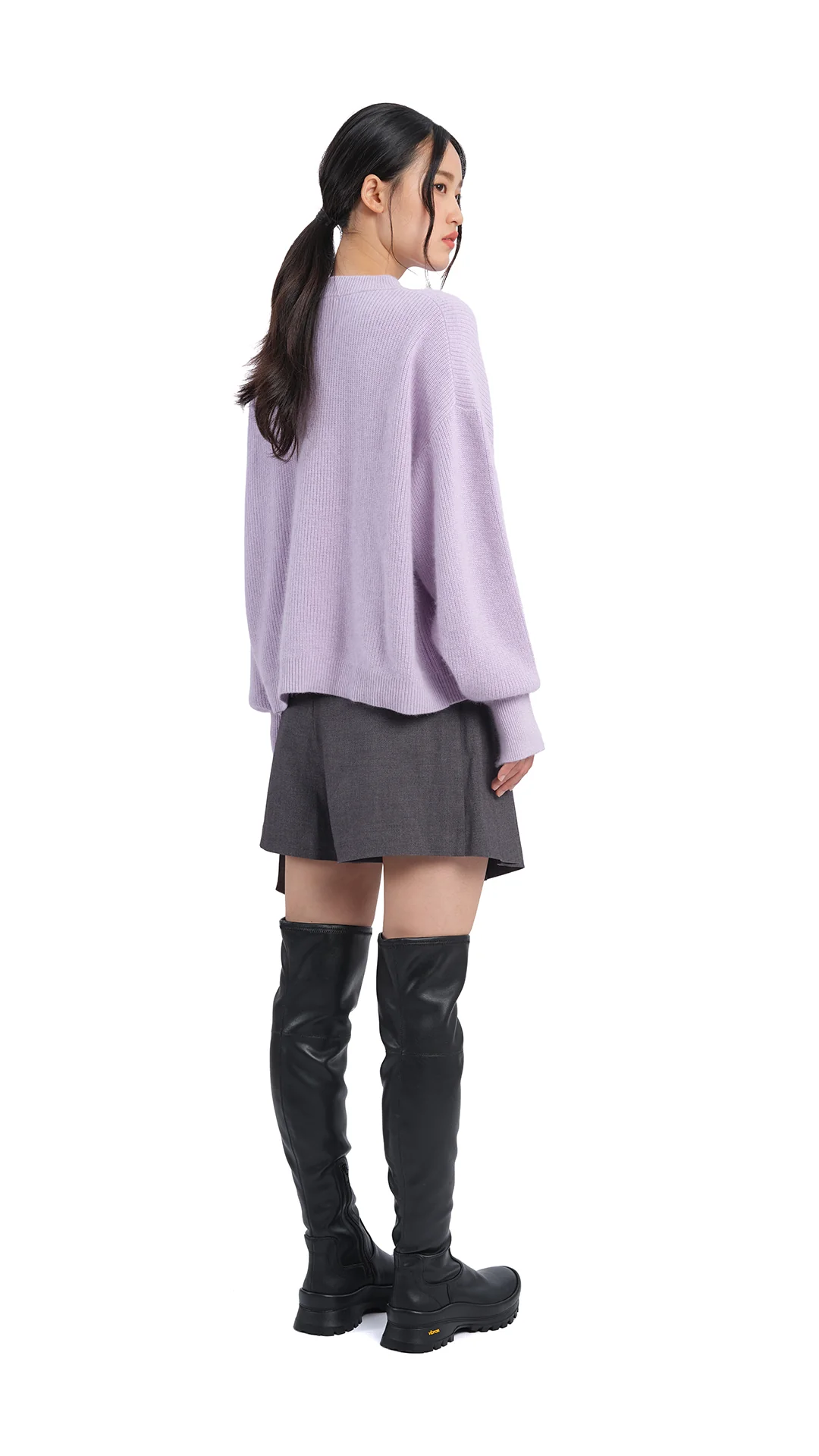 Fox-Mix Cardigan Sweater - Umamrii