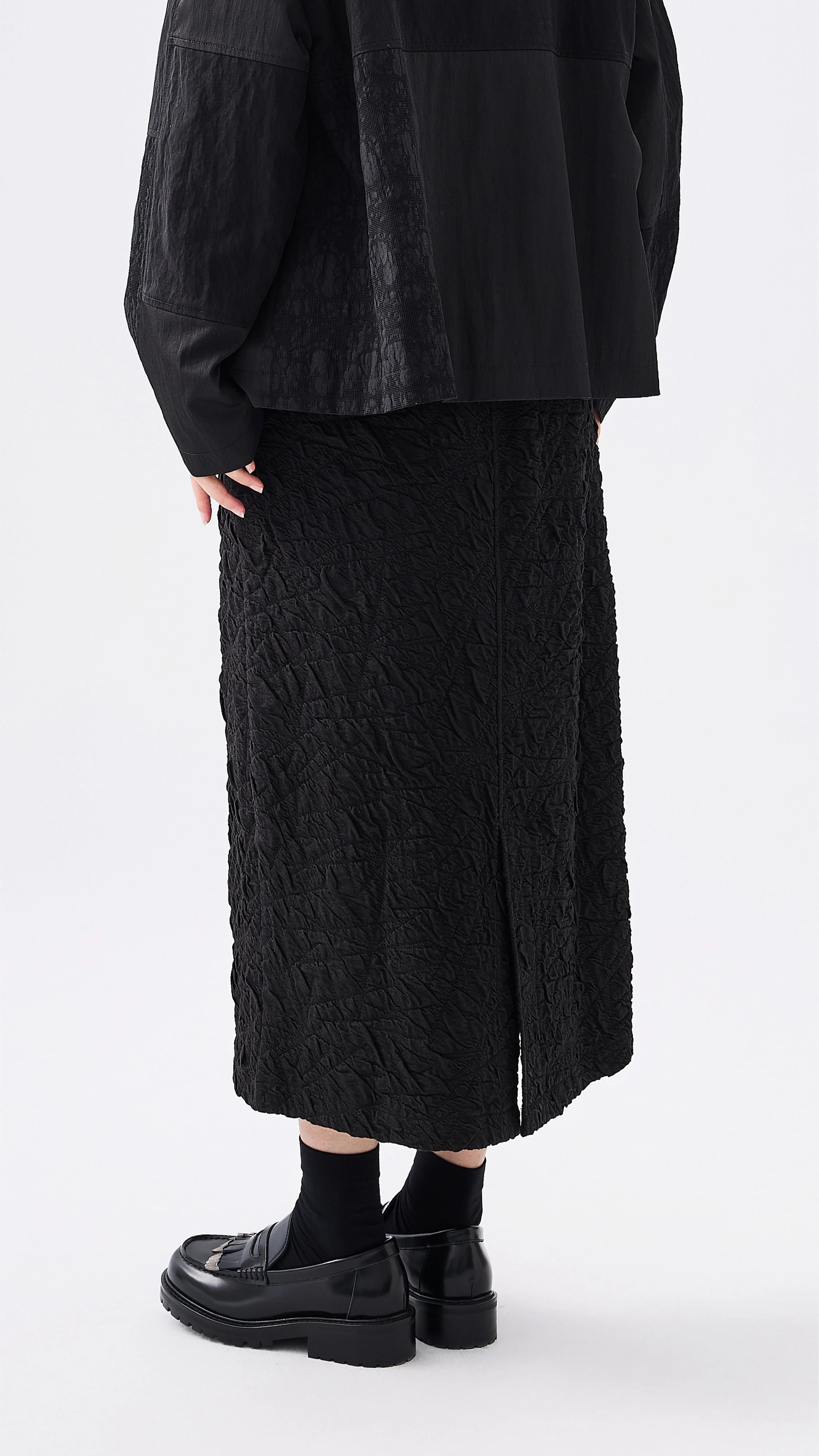 Textural Pencil Skirt - Umamrii