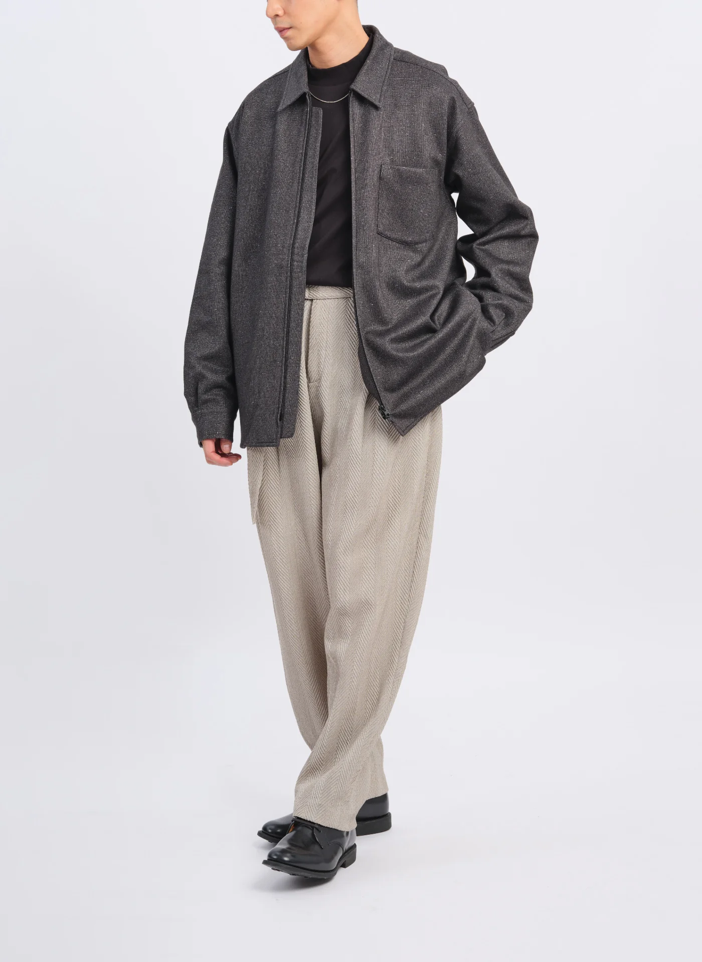 3D Printing Down Fabric Soft Shirt Jacket - Umamrii