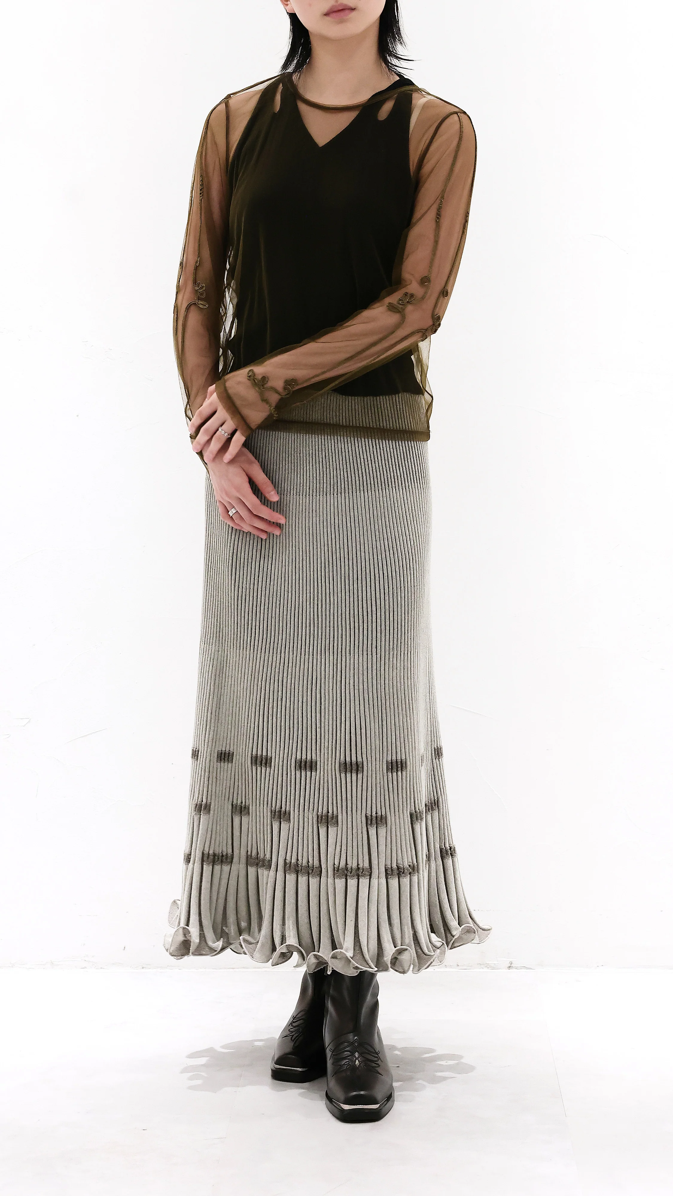 Western Bolero Sheer Tight Top - Umamrii