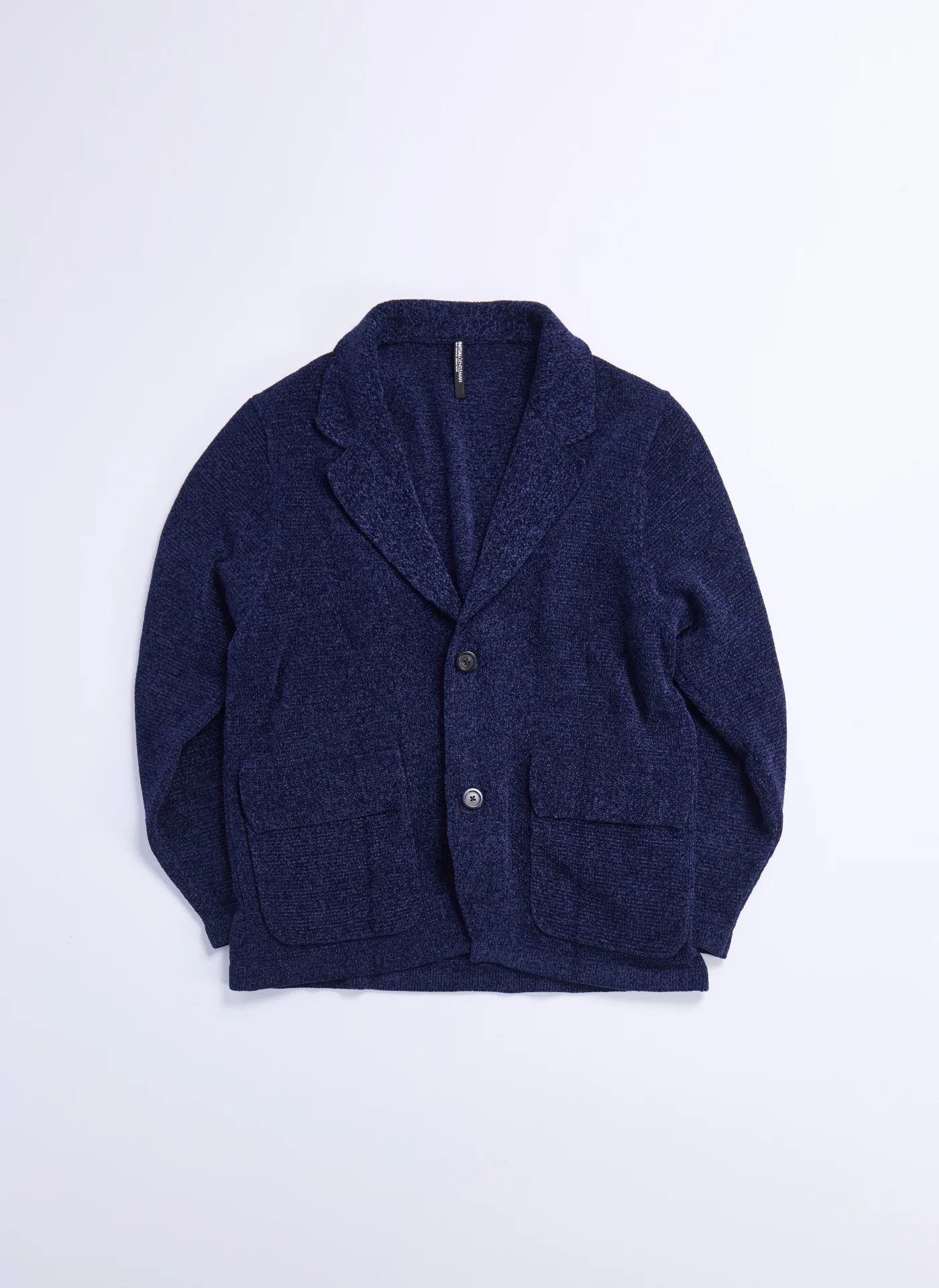 Polyester Velvet Knitted Blazer - Umamrii