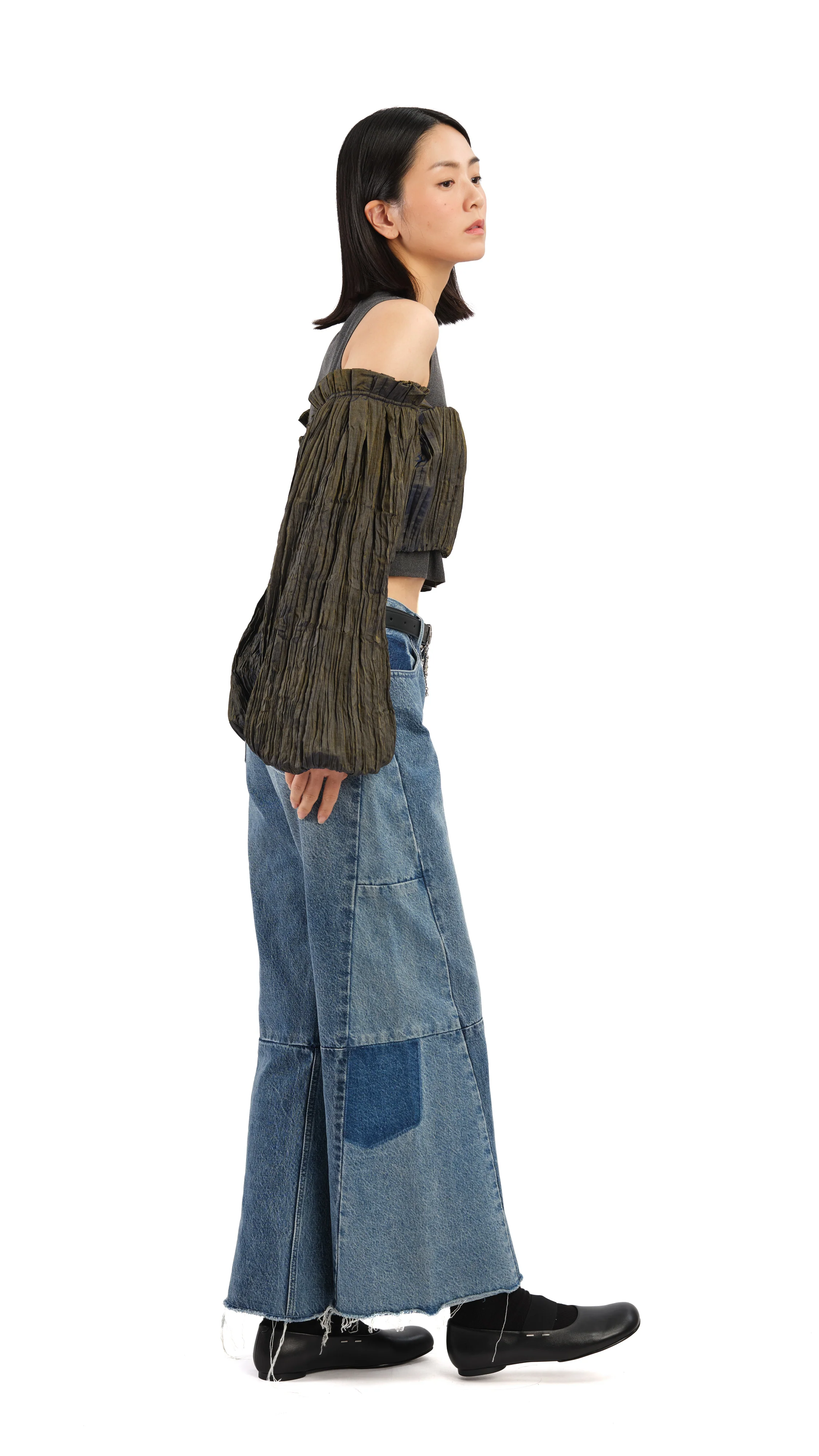 Bubble Sleeves Top - Umamrii