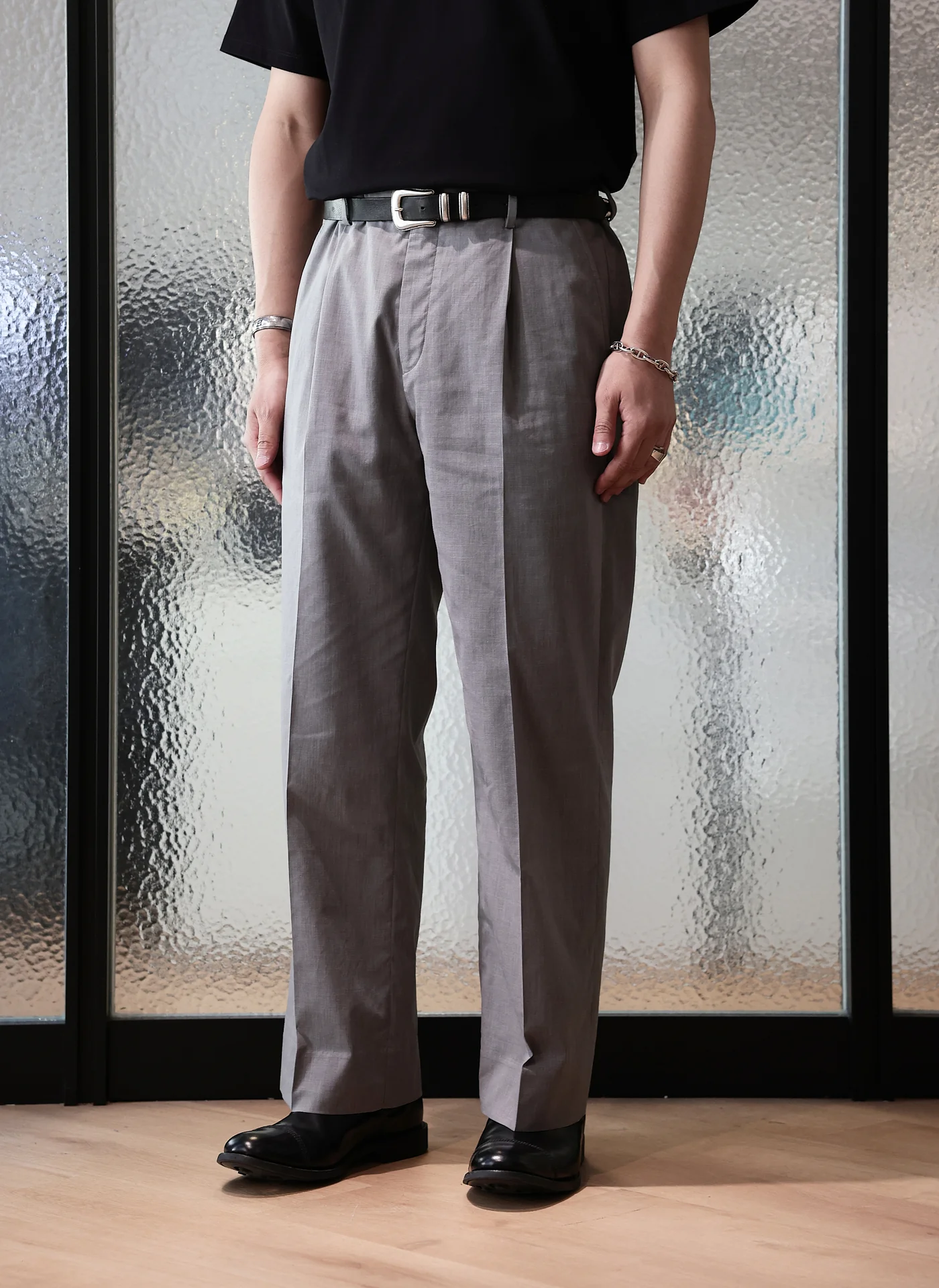 Coolmax Polyester Ramie Construction Suit Pants - Umamrii