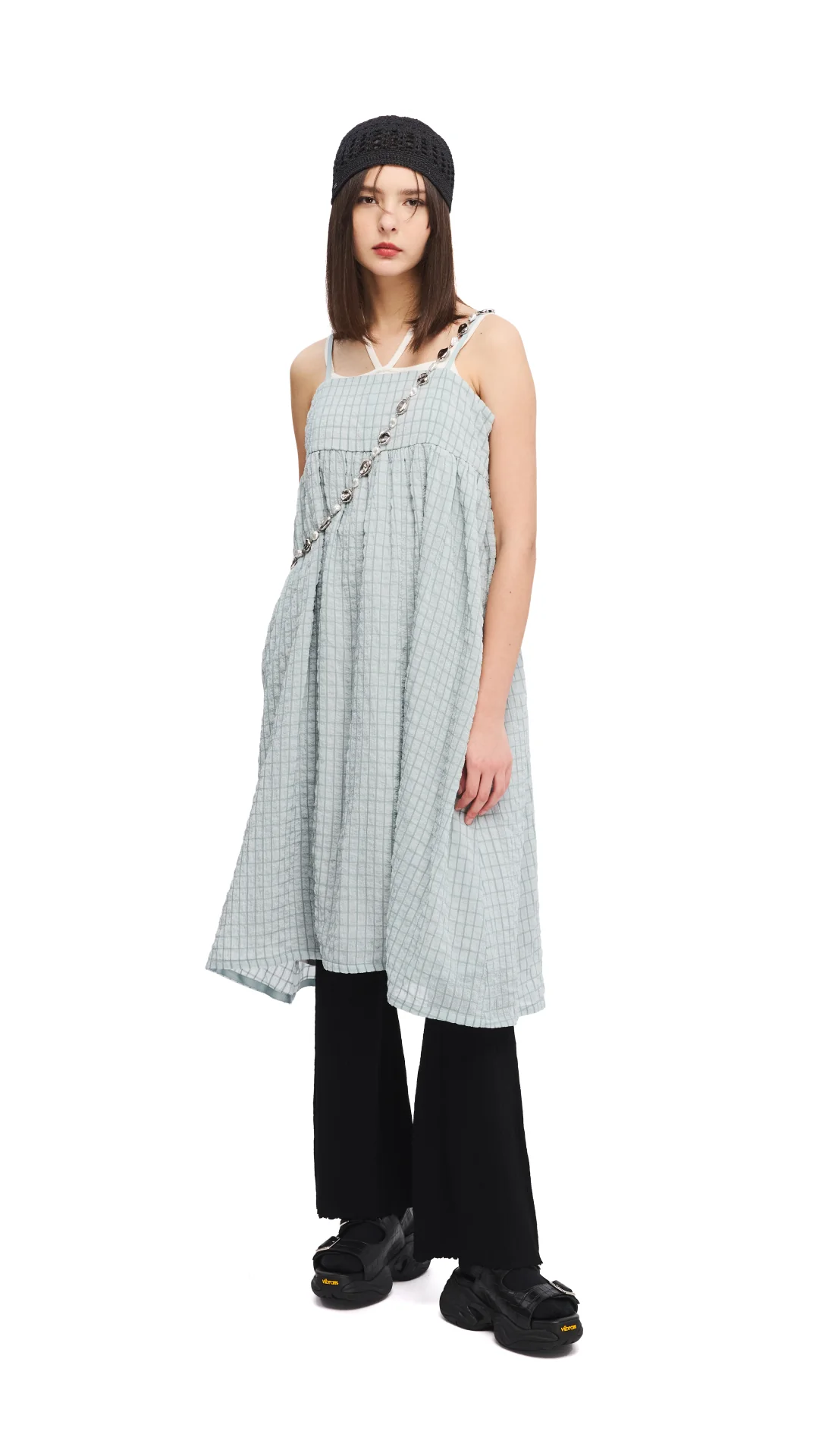Wrinkle Chiffon Slipdress - Umamrii