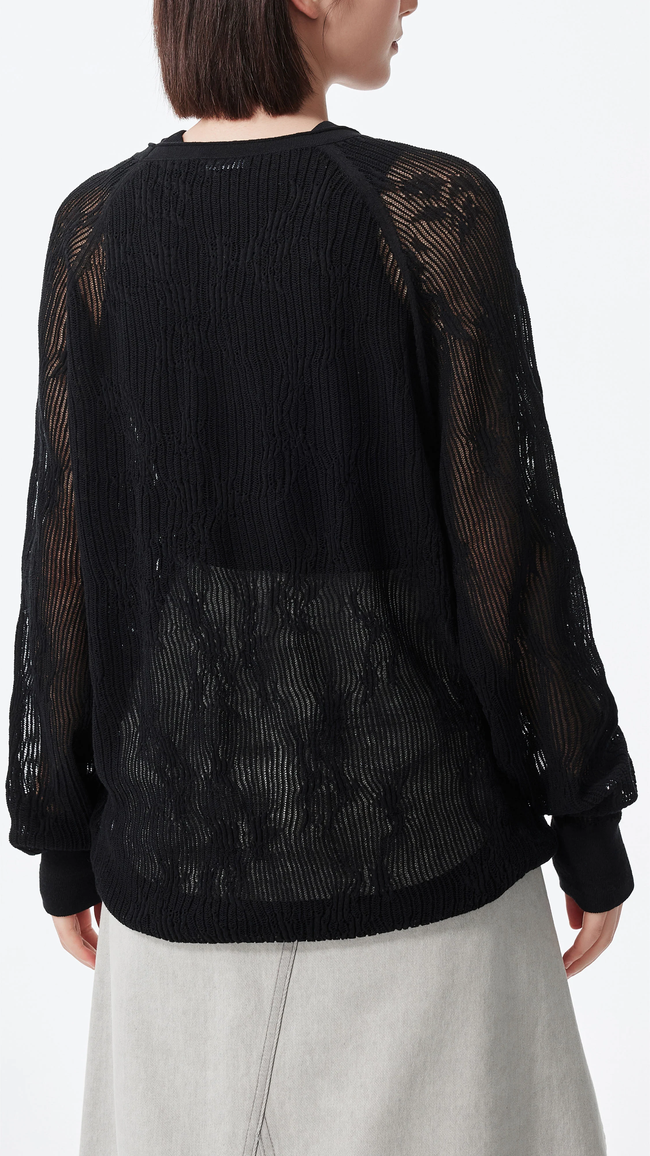 Fancy Knit Pullover - Umamrii