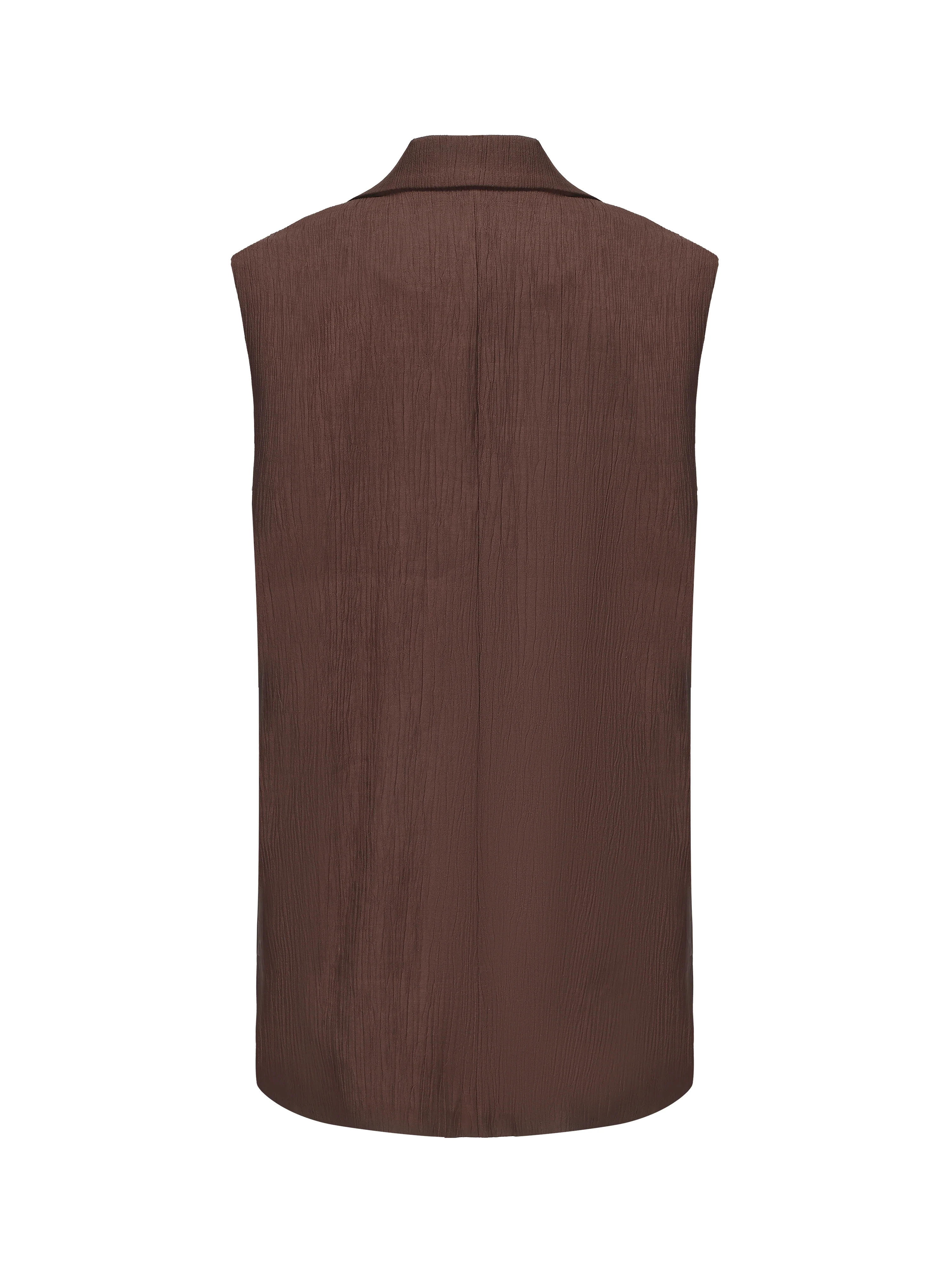 Oversized Jacquard Waistcoat - Umamrii