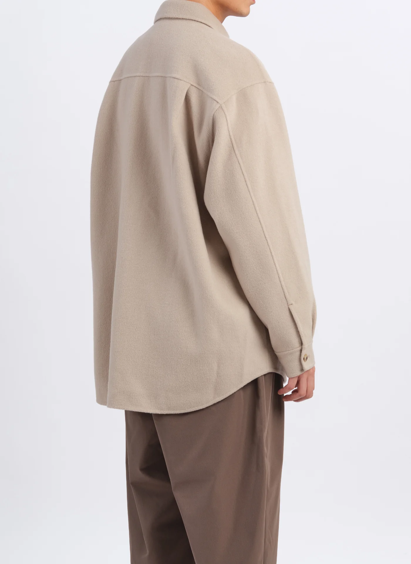 W.R Wool Cashmere Shirt Jacket - Umamrii