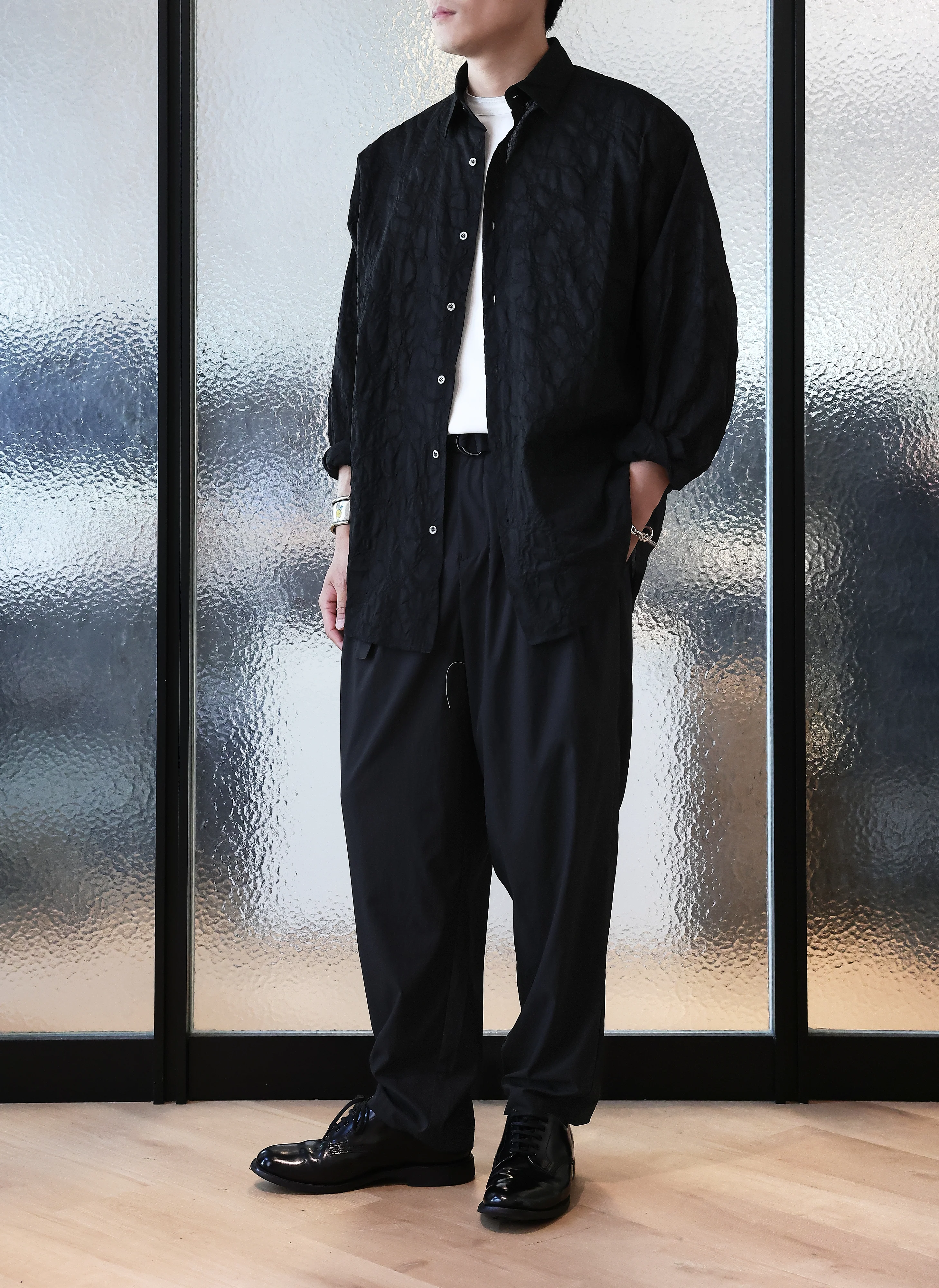 Ripstop Wide Tapered Pants - Umamrii