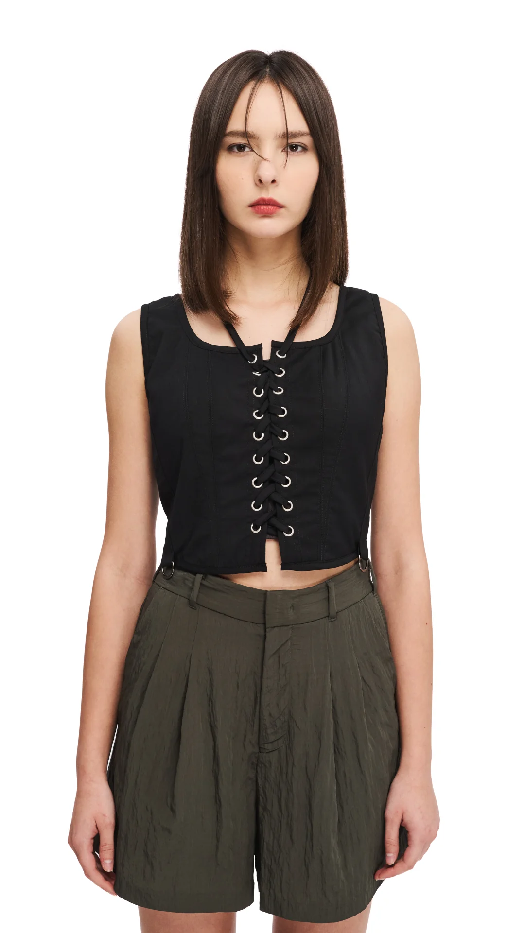 Lace-Up Corset - Umamrii