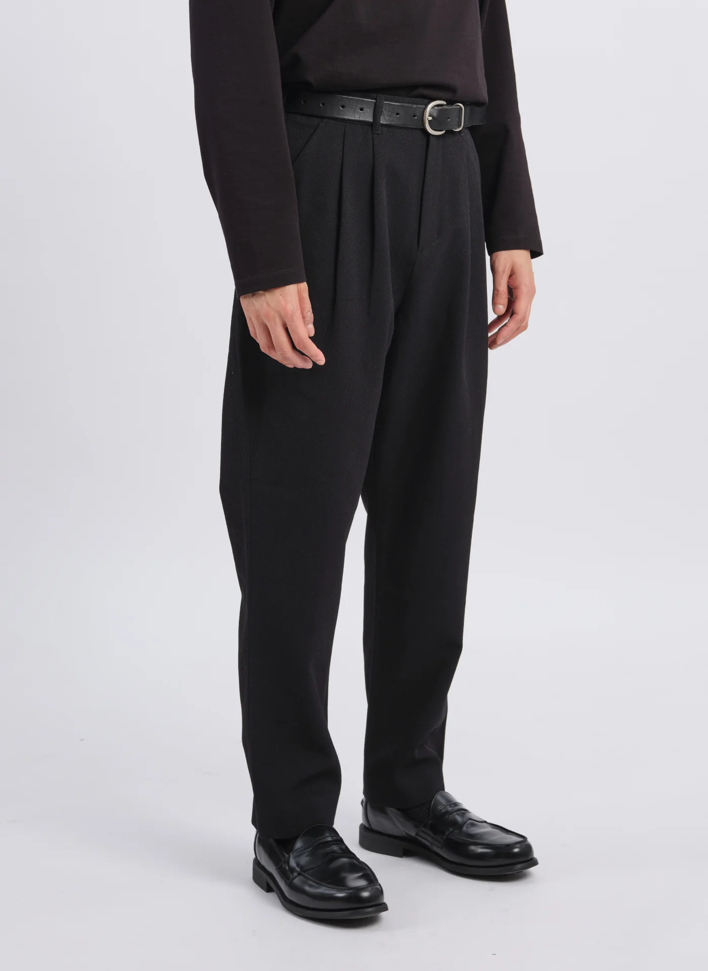 Solotex Garbardine (Work) Ankle Length Relax Tapered Pants [P-10] - Umamrii