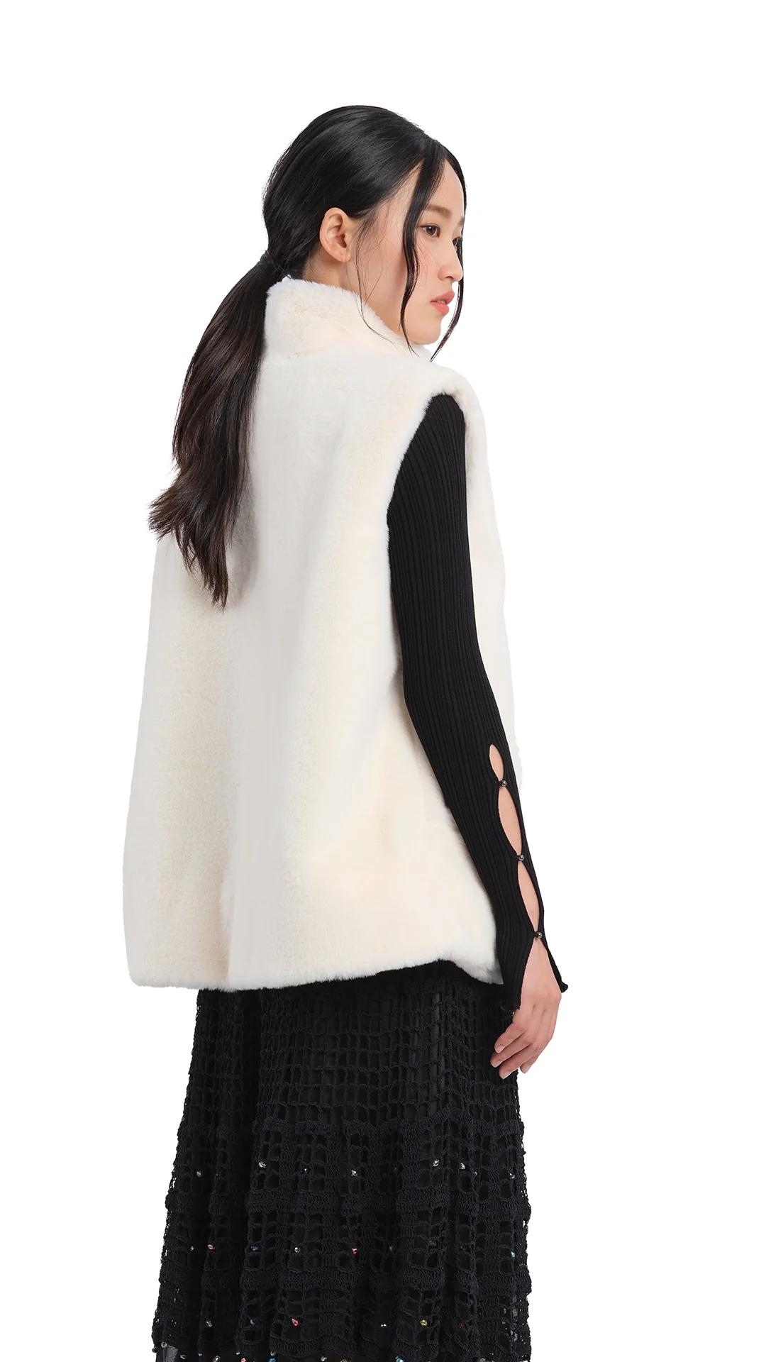 Faux Fur Vest - Umamrii