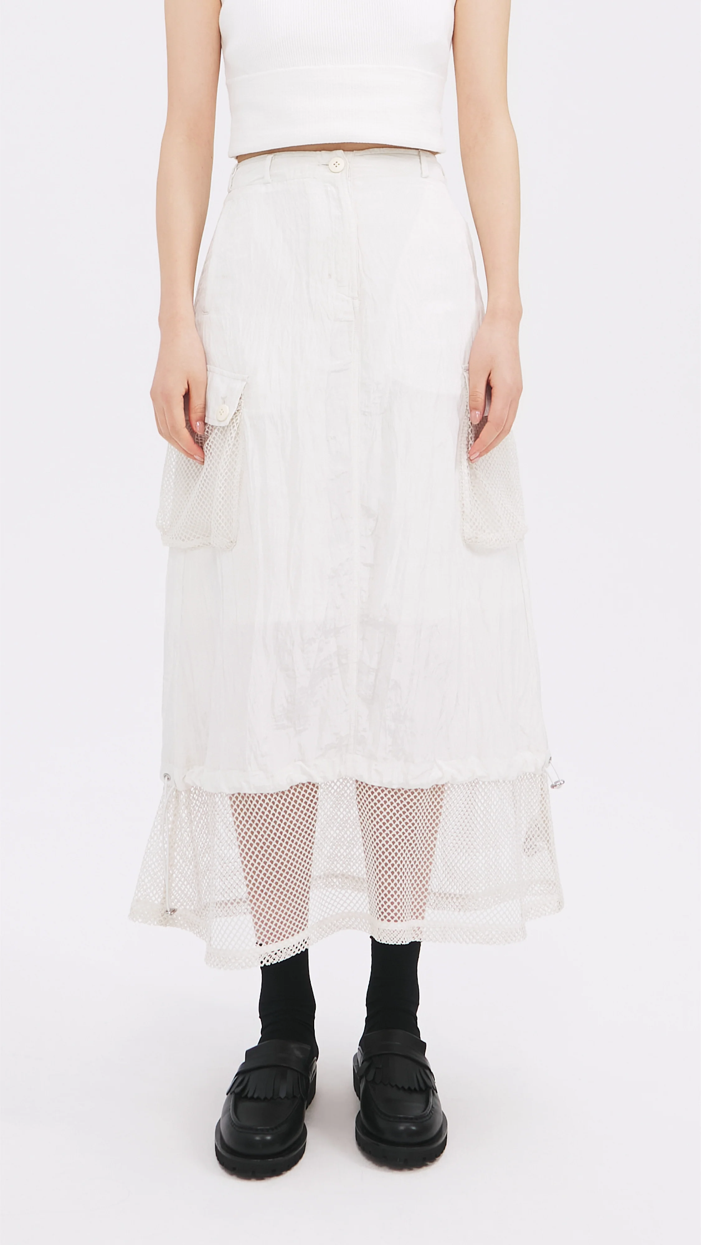 Nylon Patch Skirt - Umamrii