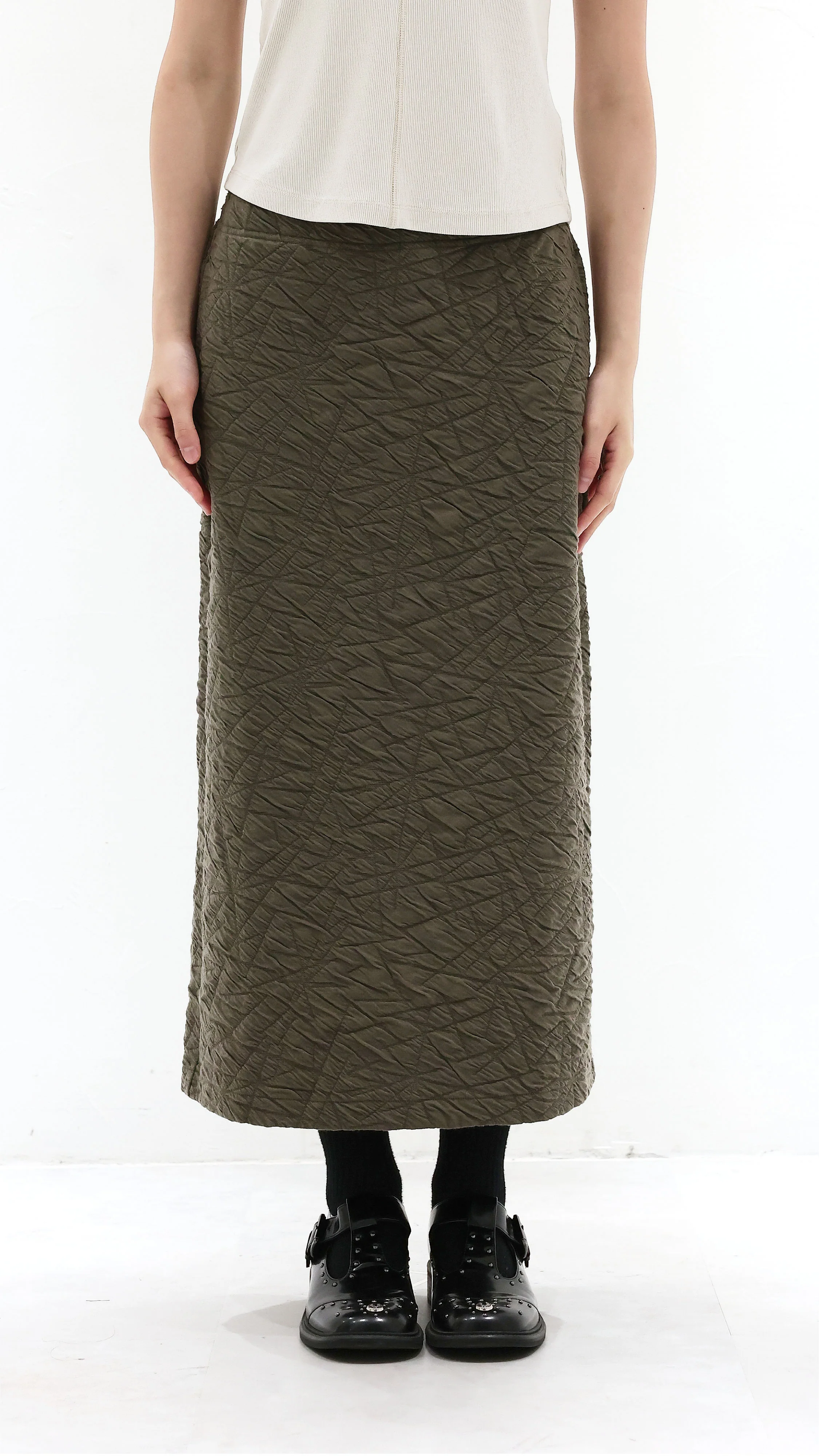 Textural Pencil Skirt - Umamrii