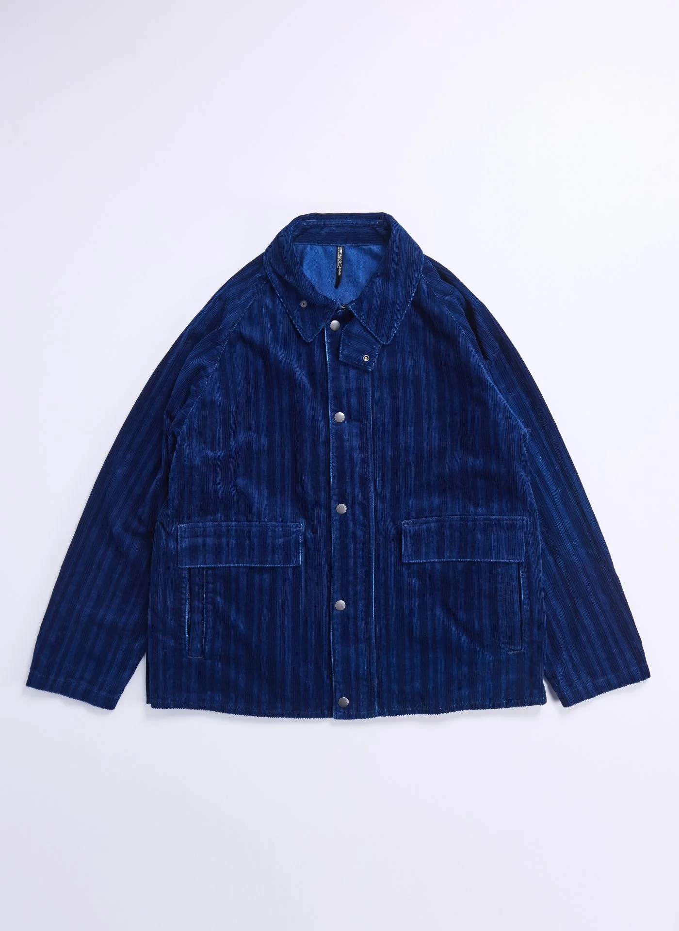 Indigo Cotton Corduroy Hunting Jacket - Umamrii