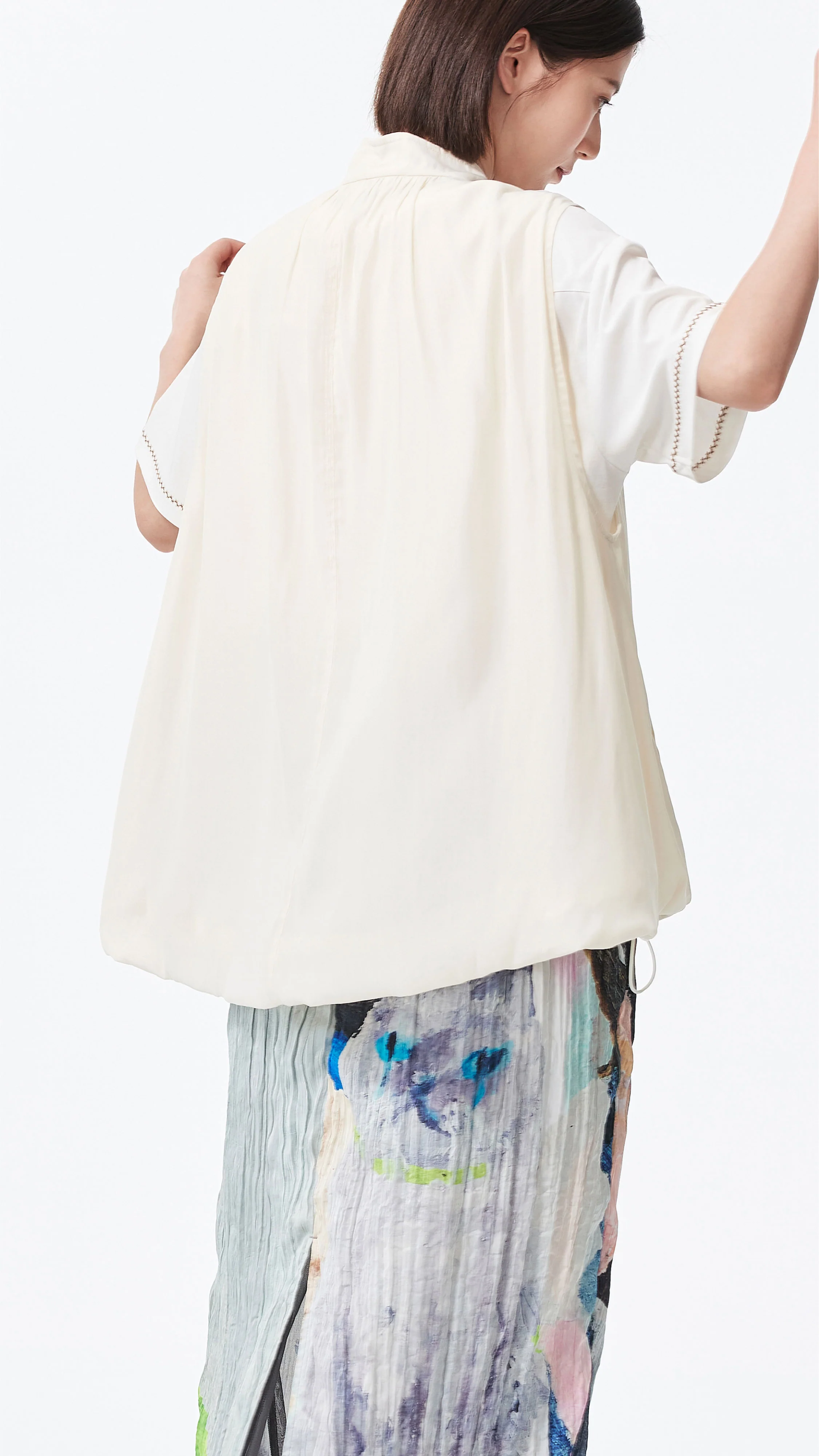 Zip-up Vest - Umamrii