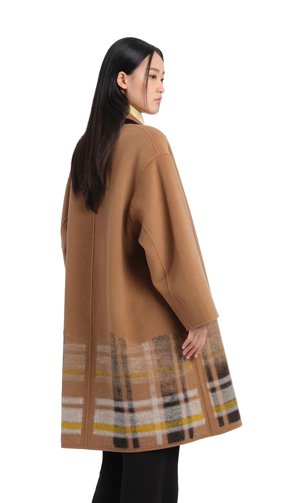 Needle Punch Double Face Coat - Umamrii