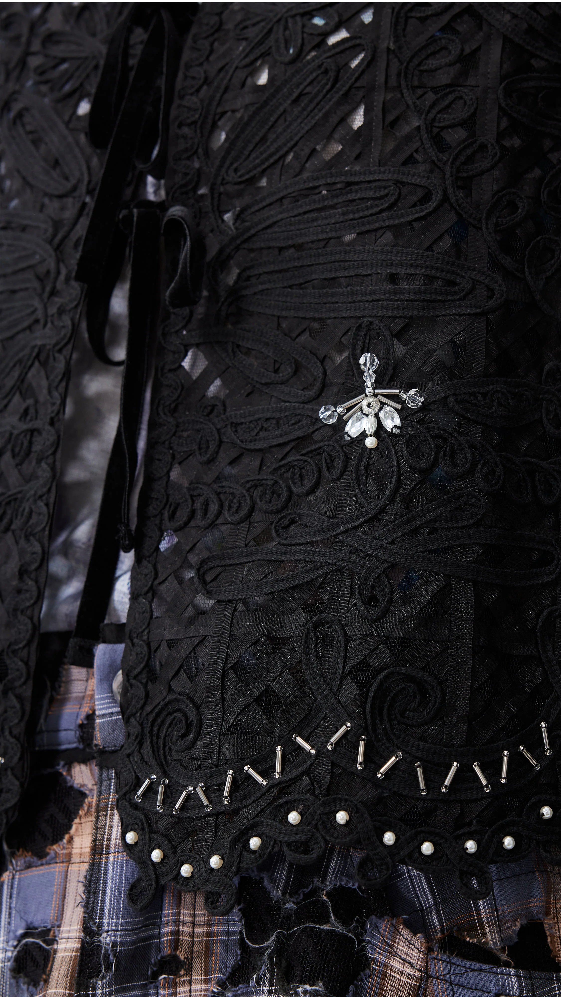 Cord Embroidery Waistcoat - Umamrii