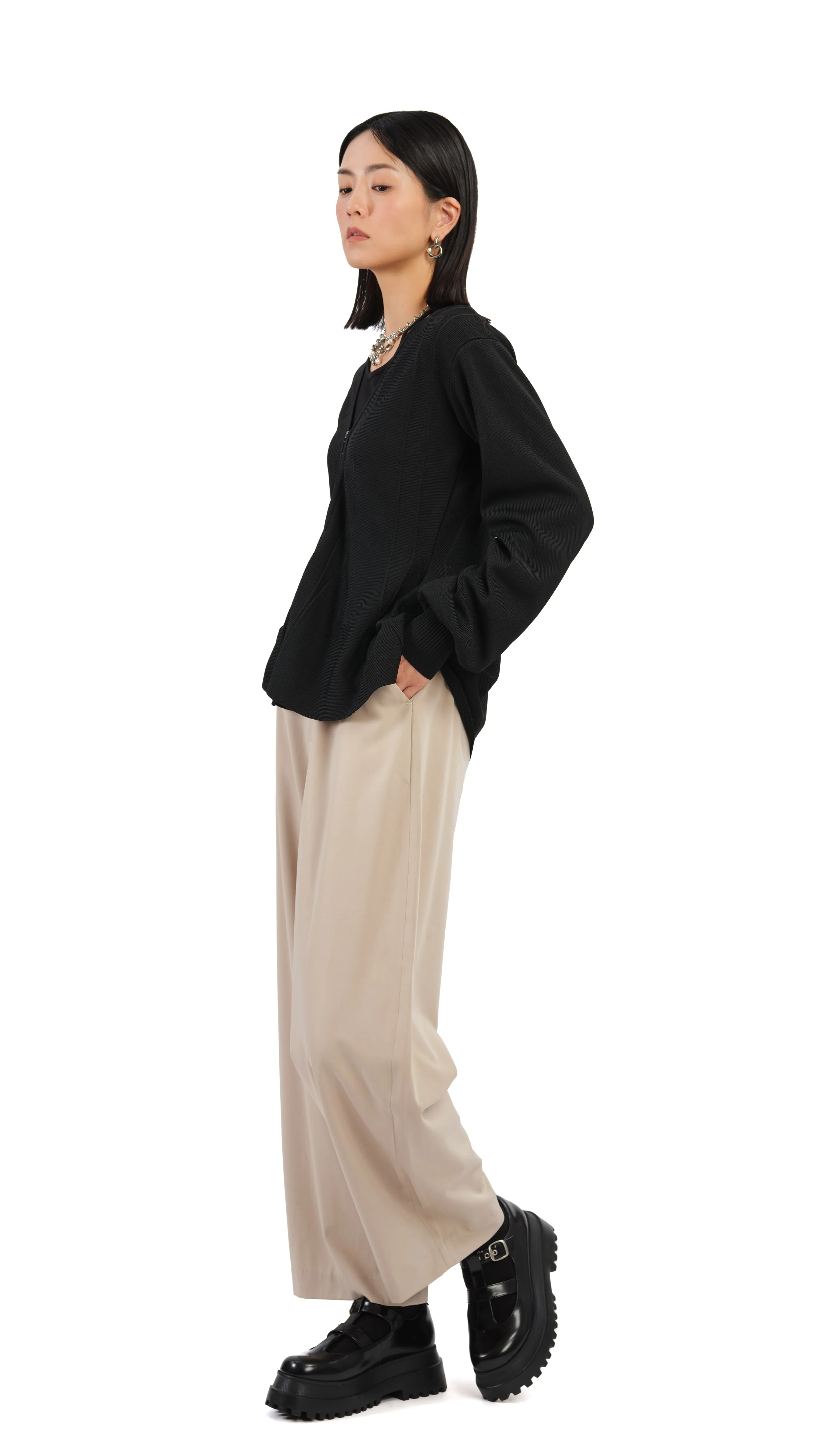 Waisted Cardigan - Umamrii